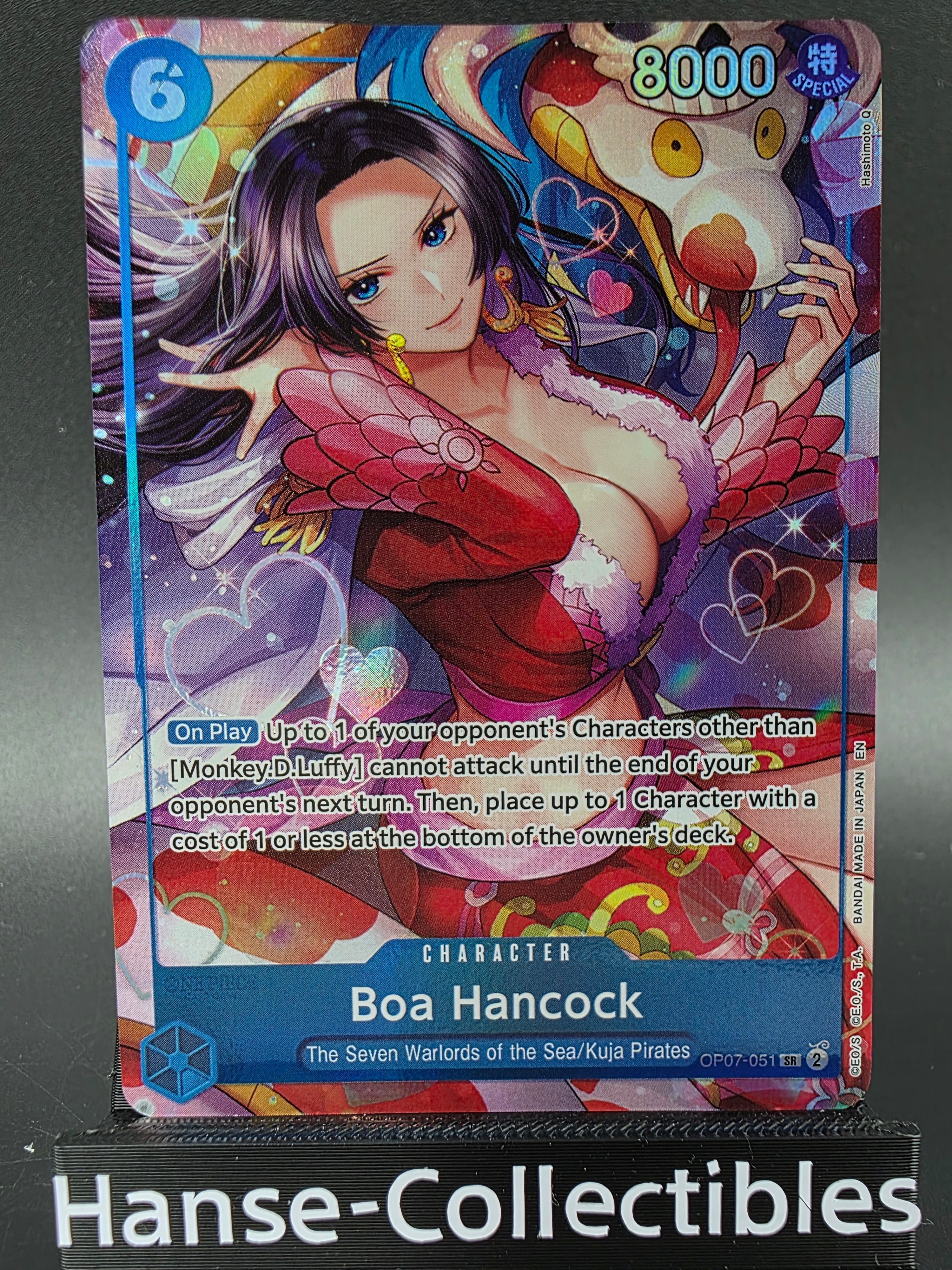 OP07-051 Boa Hancock V1 Promo One Piece TCG ENG