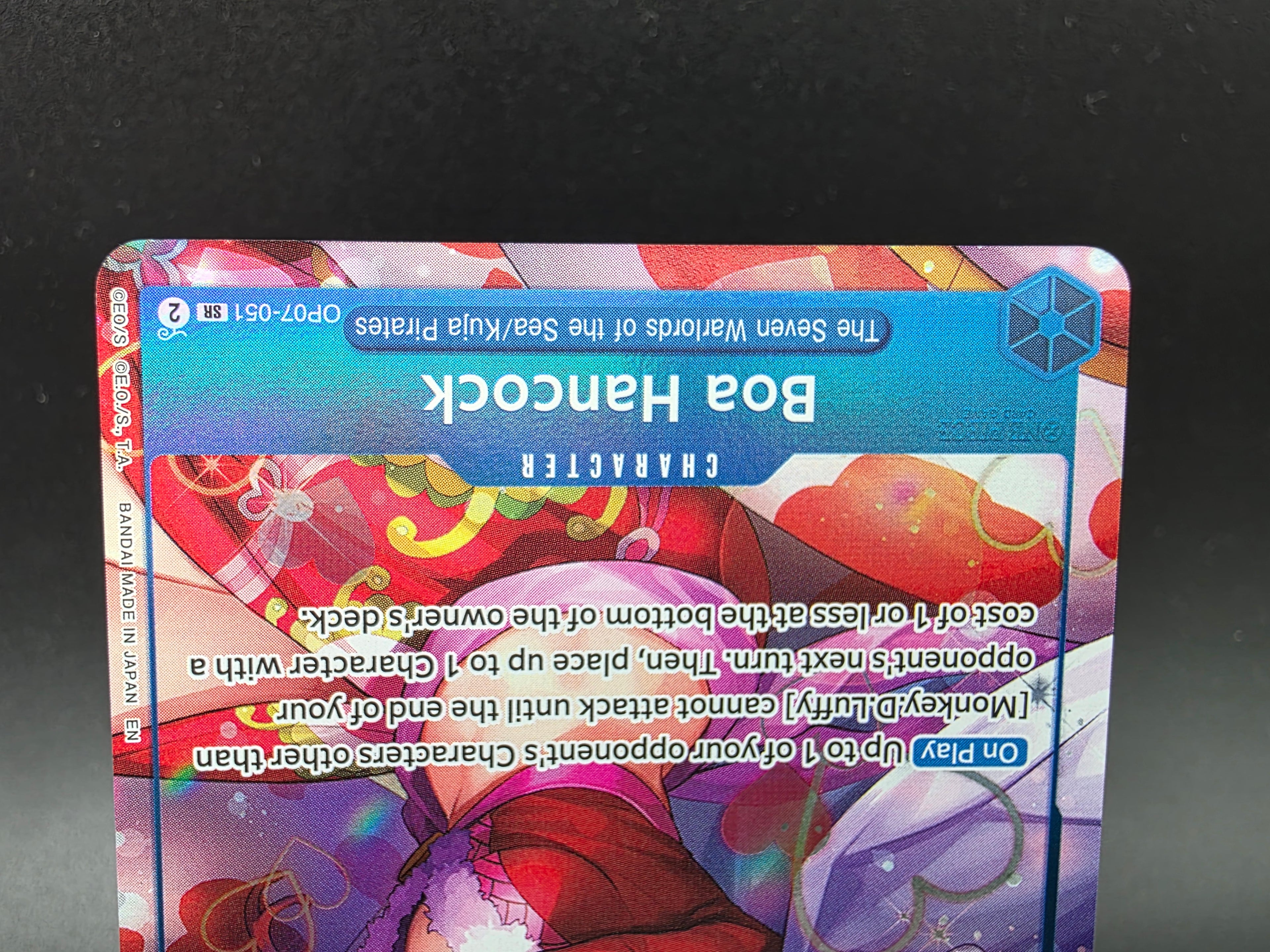 OP07-051 Boa Hancock V1 Promo One Piece TCG ENG