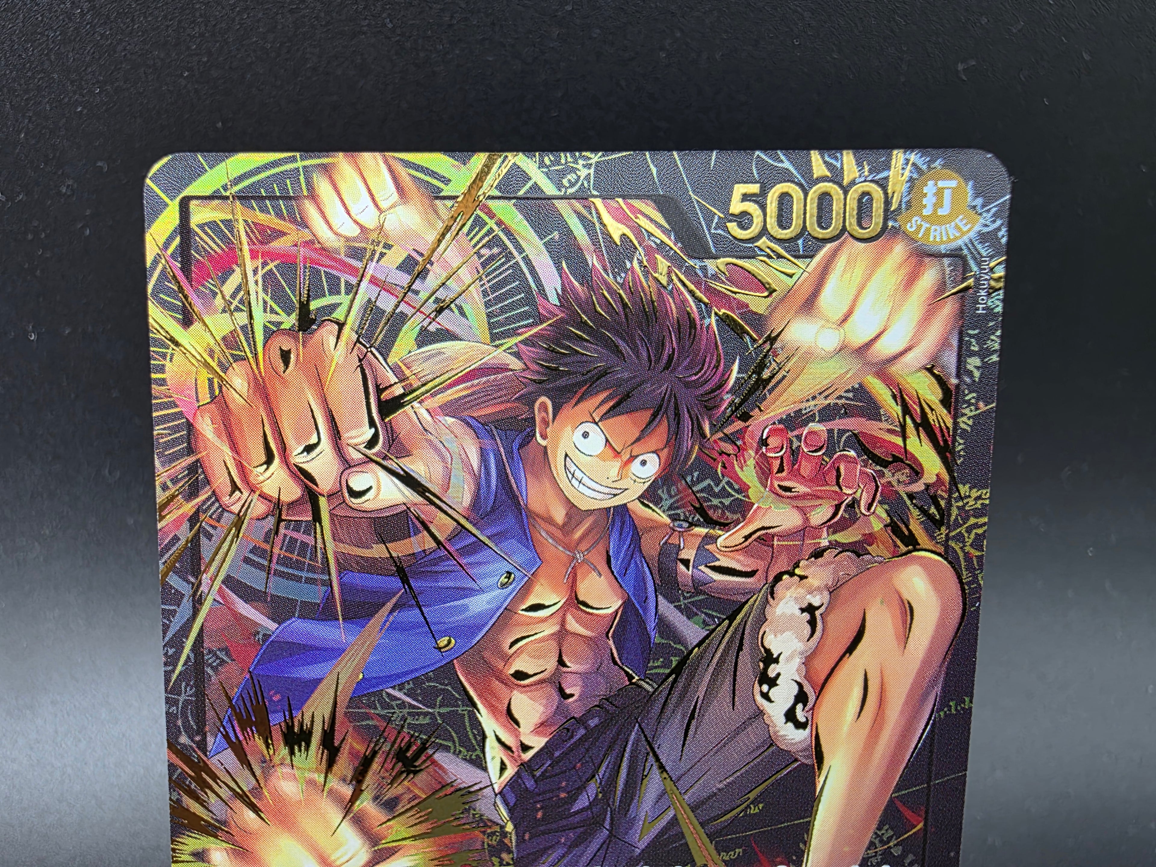ST13-003 Monkey D. Luffy Gold Lettering Leader Promo One Piece TCG ENG