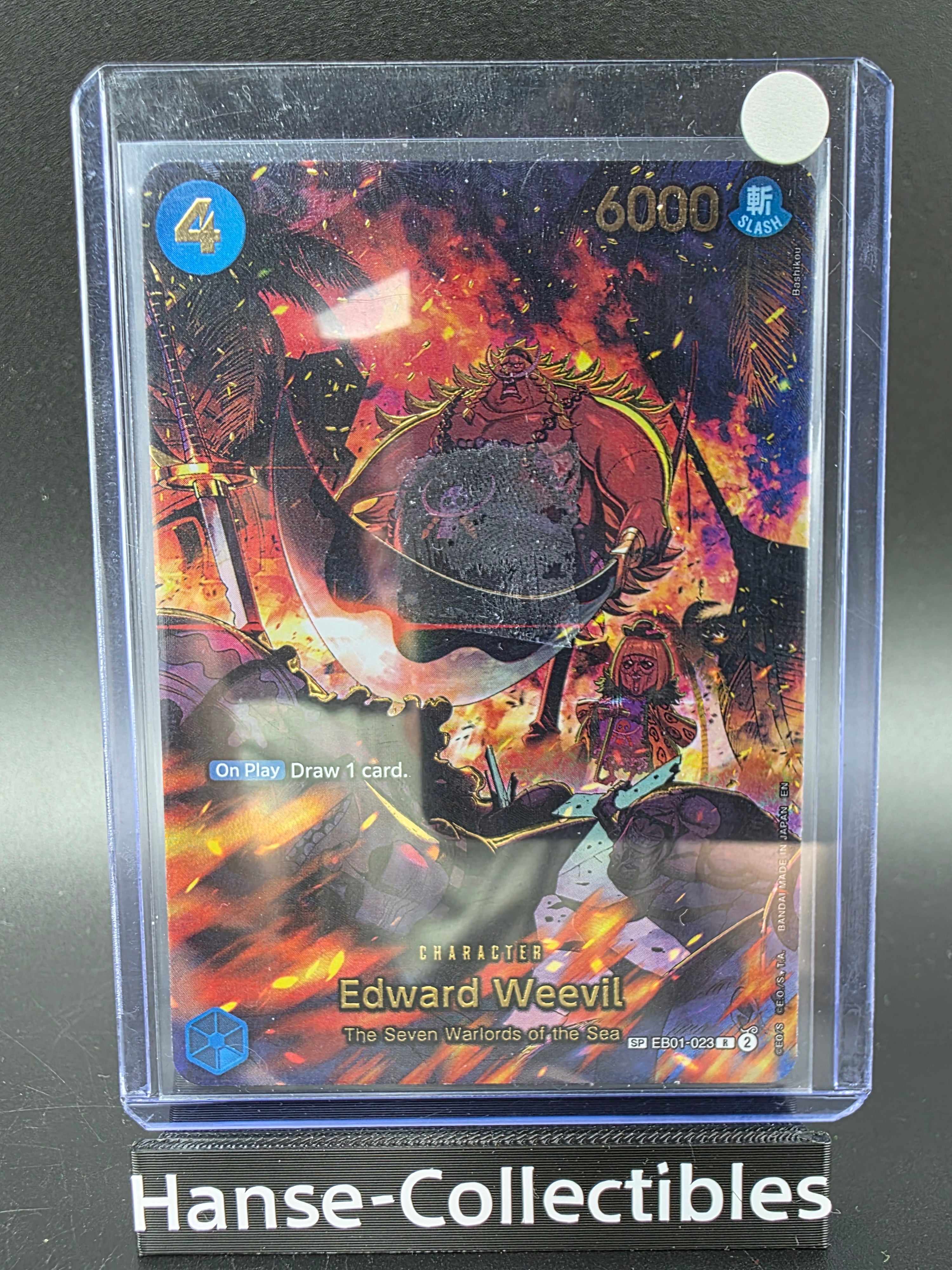 EB01-023 Edward Weevil Special Rare One Piece TCG ENG
