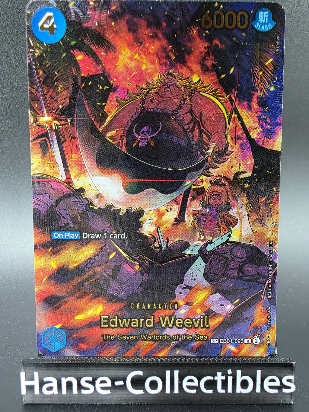 EB01-023 Edward Weevil Special Rare One Piece TCG ENG