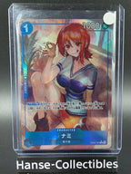 OP09-050 Nami V2 Alternative Art One Piece TCG JAP