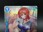 OP09-050 Nami V2 Alternative Art One Piece TCG JAP