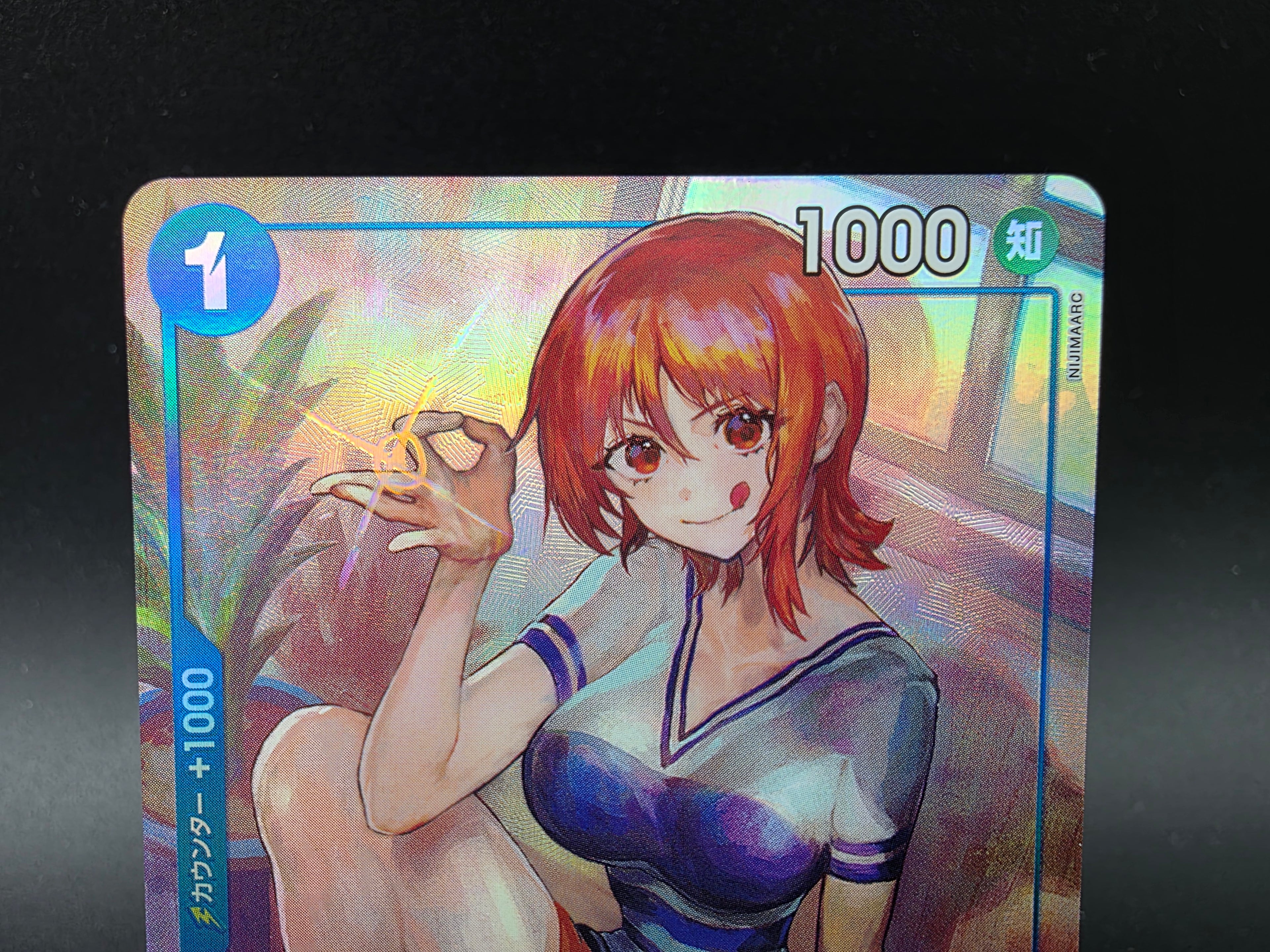 OP09-050 Nami V2 Alternative Art One Piece TCG JAP