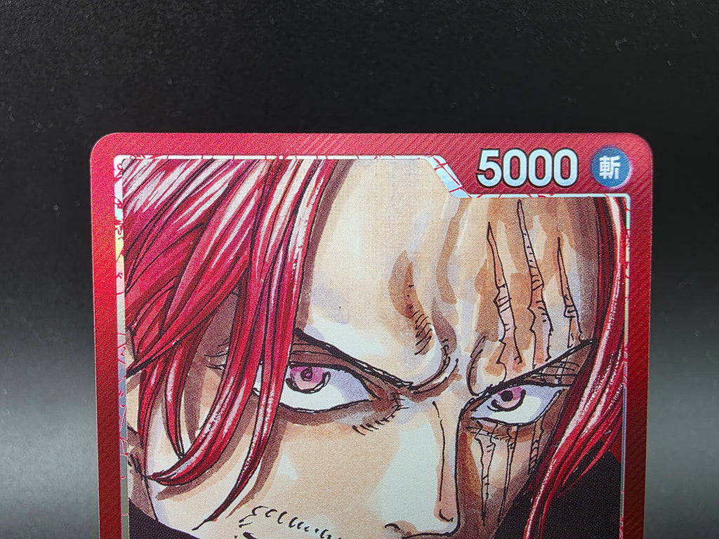 OP09-001 Shanks Leader V2 Alternative Art One Piece TCG JAP