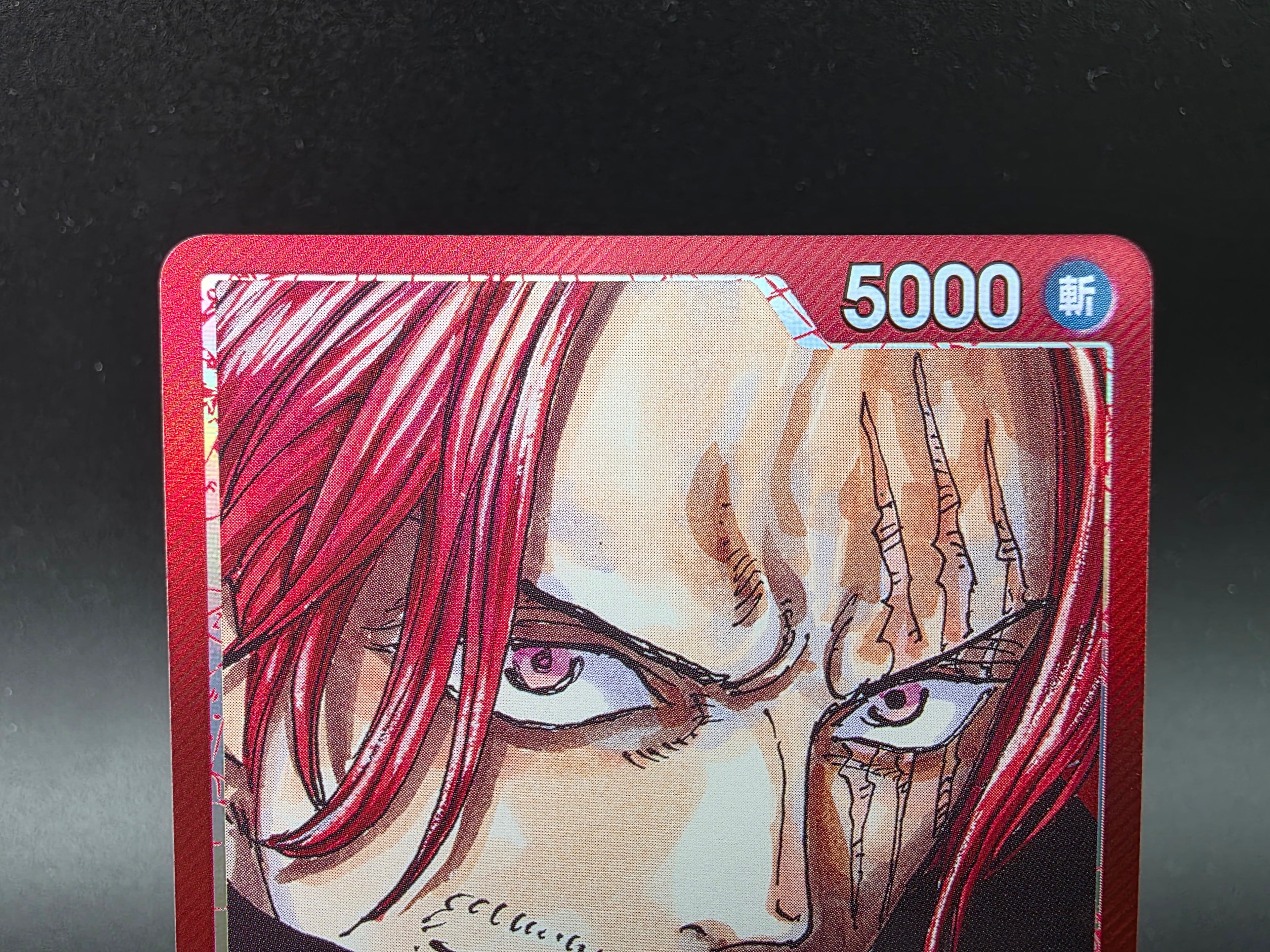 OP09-001 Shanks Leader V2 Alternative Art One Piece TCG JAP