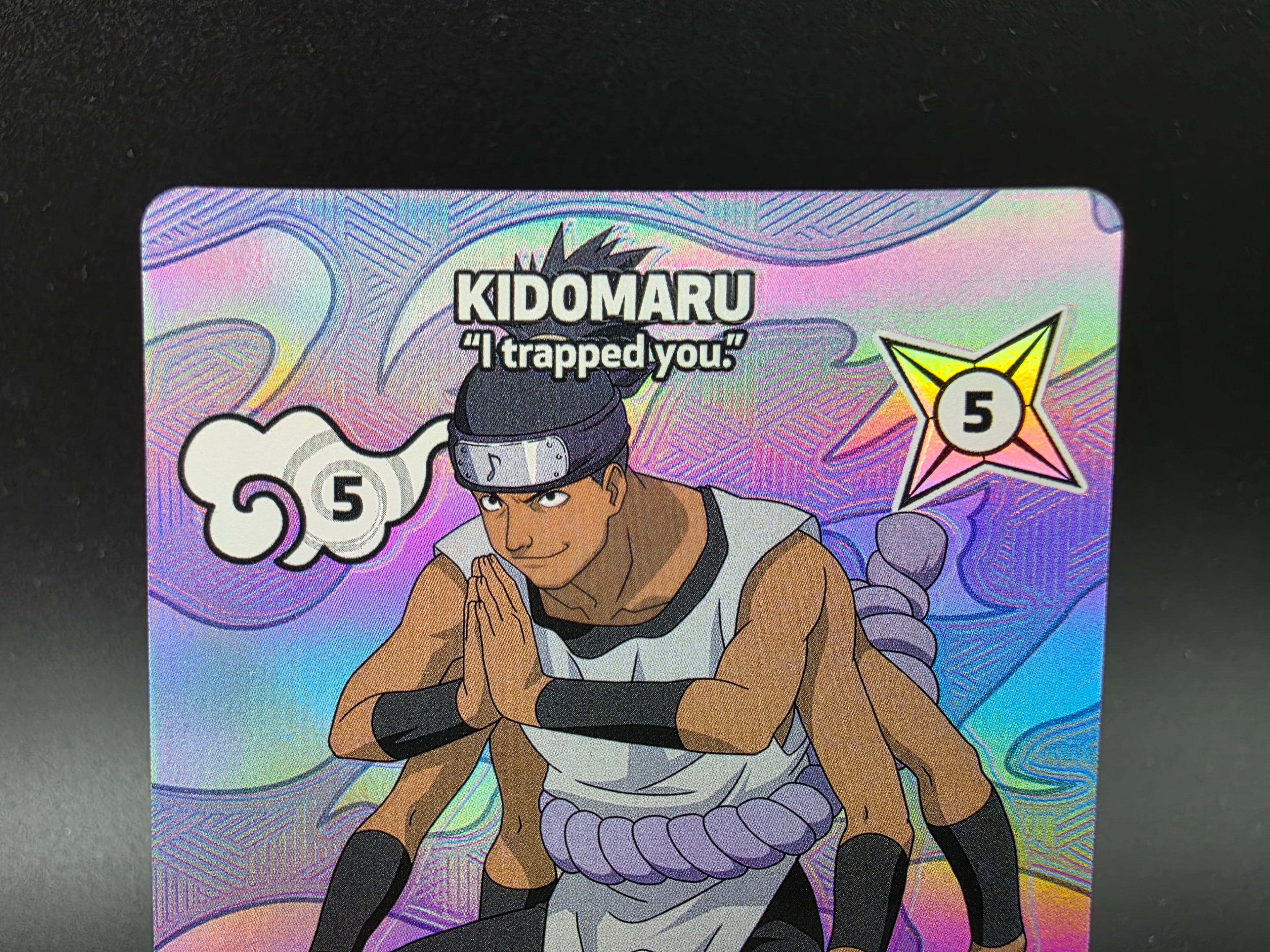124/130 A Kidomaru Alternative Art - Naruto Mythos TCG ENG 1st Edition