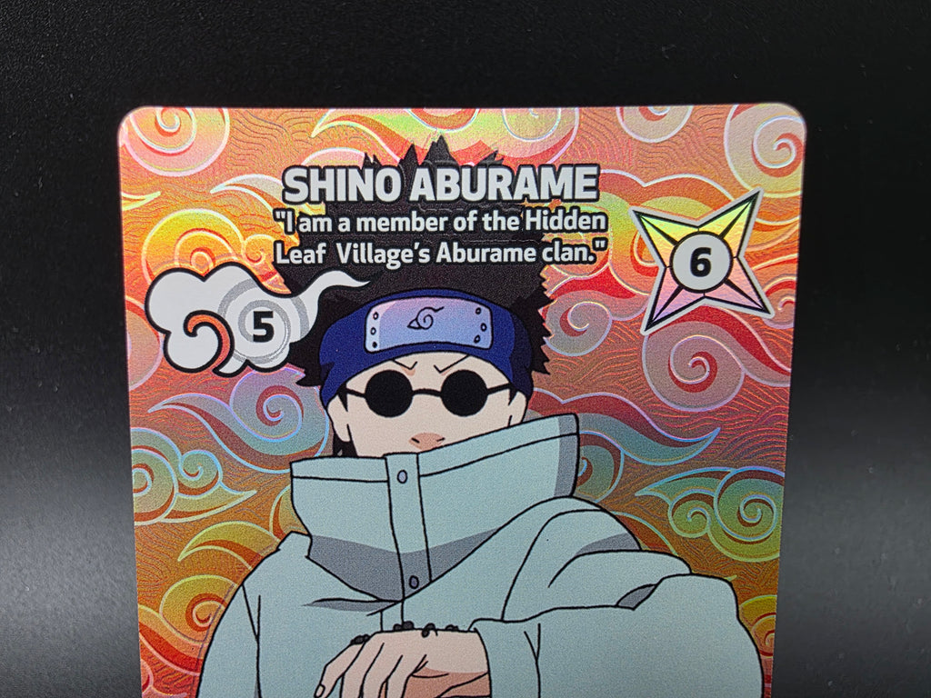 115/130 Shino Aburame Alternative Art - Naruto Mythos TCG ENG 1st Edition