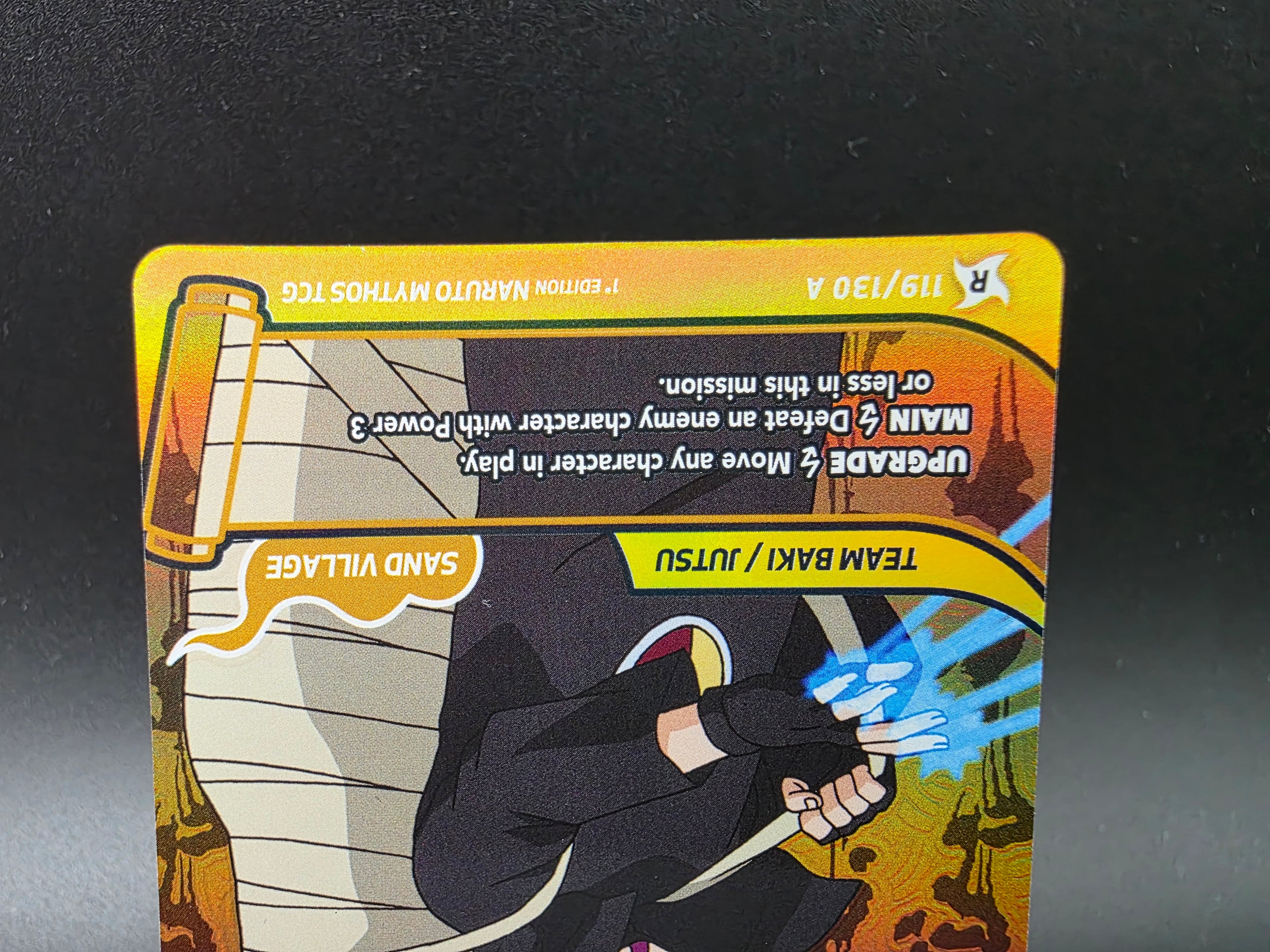 119/130 Kankuro Alternative Art - Naruto Mythos TCG ENG 1st Edition