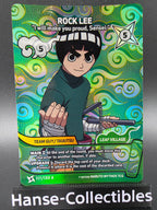 117/130 Rock Lee Alternative Art - Naruto Mythos TCG ENG 1st Edition