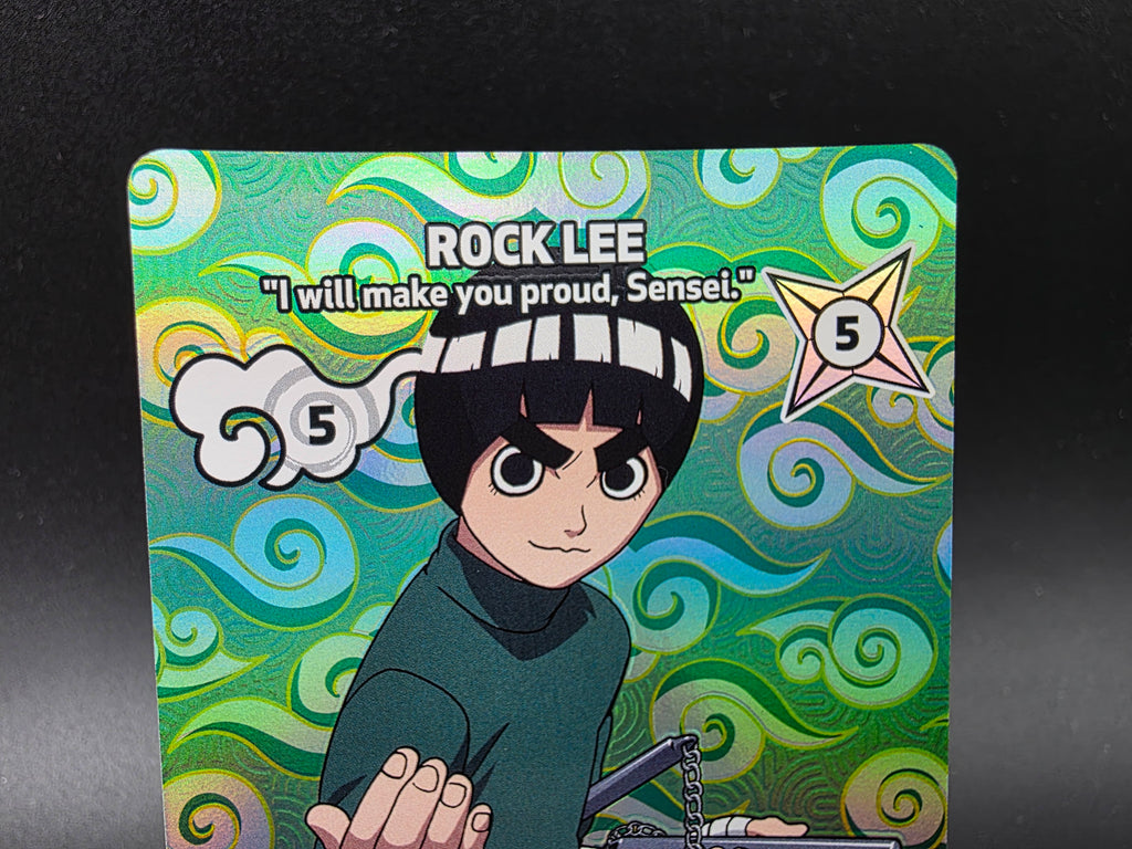 117/130 Rock Lee Alternative Art - Naruto Mythos TCG ENG 1st Edition