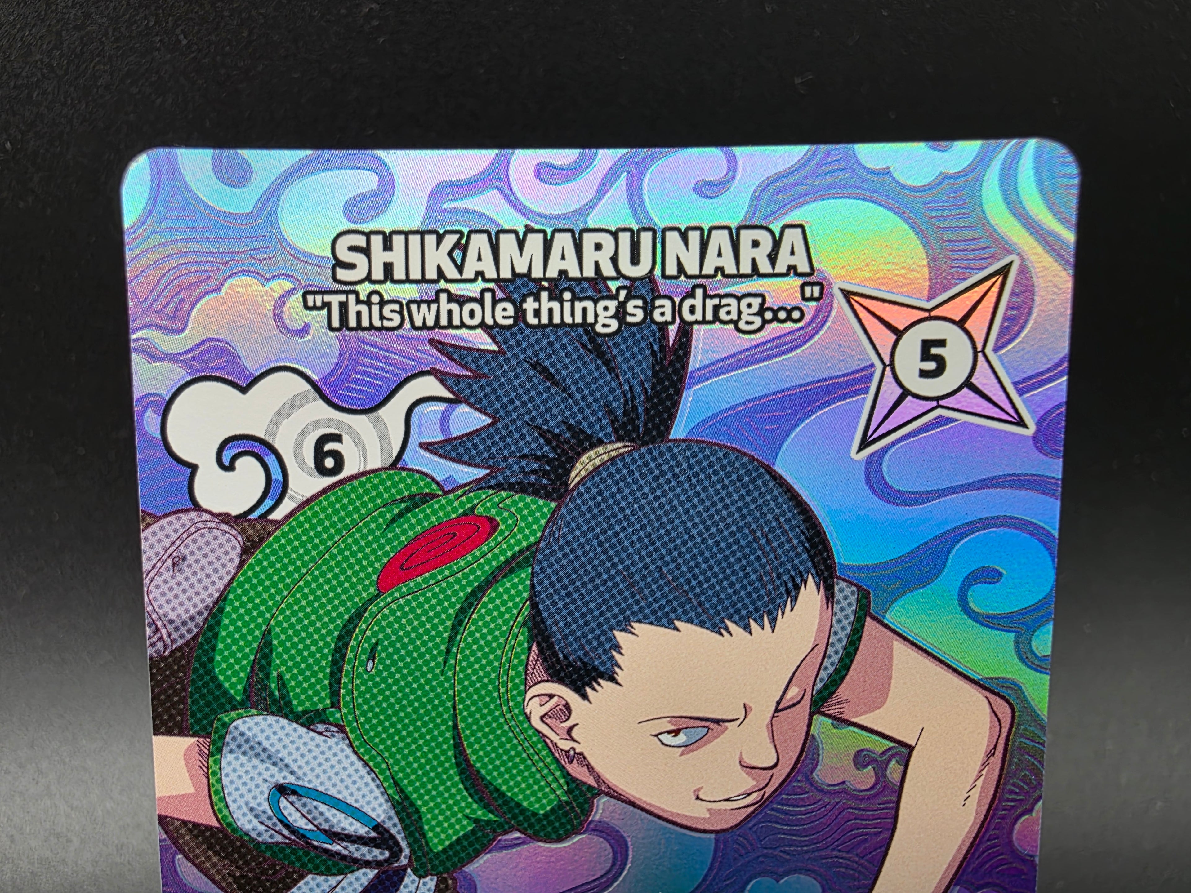 111/130A Shikamaru Nara Rare Alternative Art - Naruto Mythos TCG ENG 1st Edition