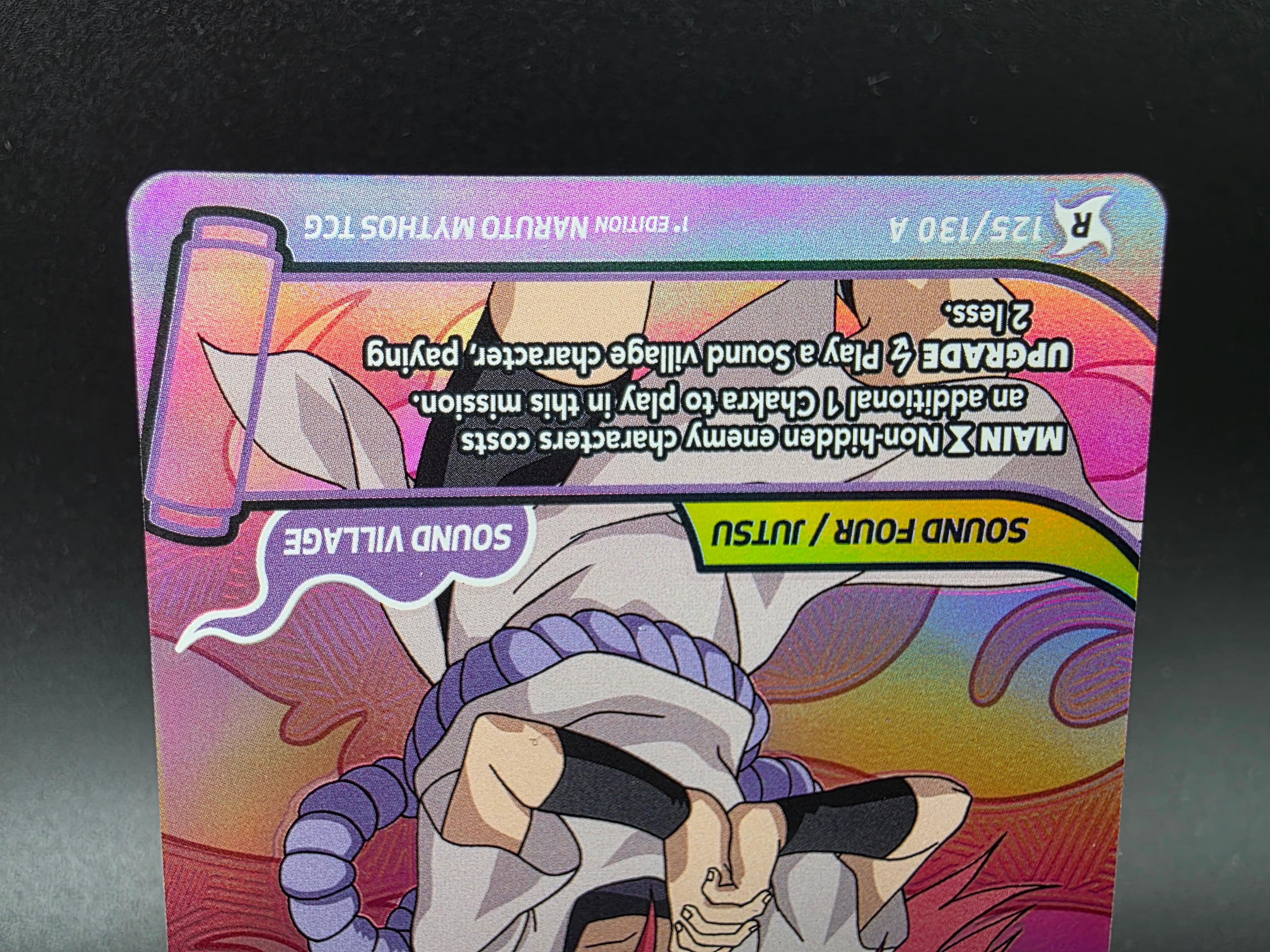 125/130 Tayuya Alternative Art - Naruto Mythos TCG ENG 1st Edition