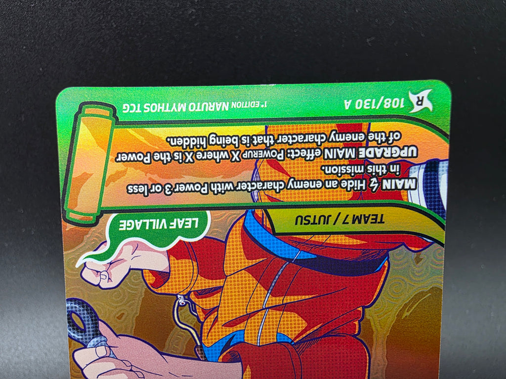 108/130A Naruto Uzumaki Alternative Art - Naruto Mythos TCG ENG 1st Edition