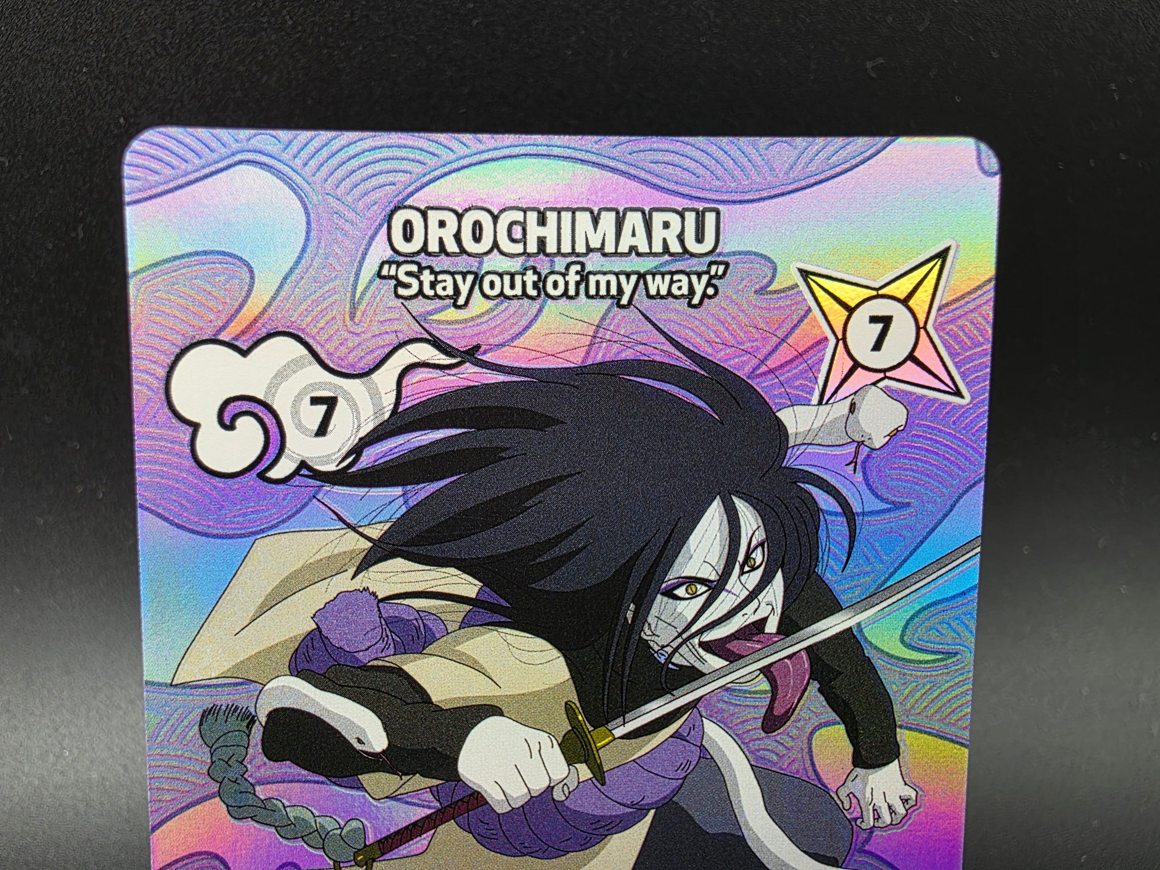 126/130A Orochimaru Alternative Art - Naruto Mythos TCG ENG 1st Edition