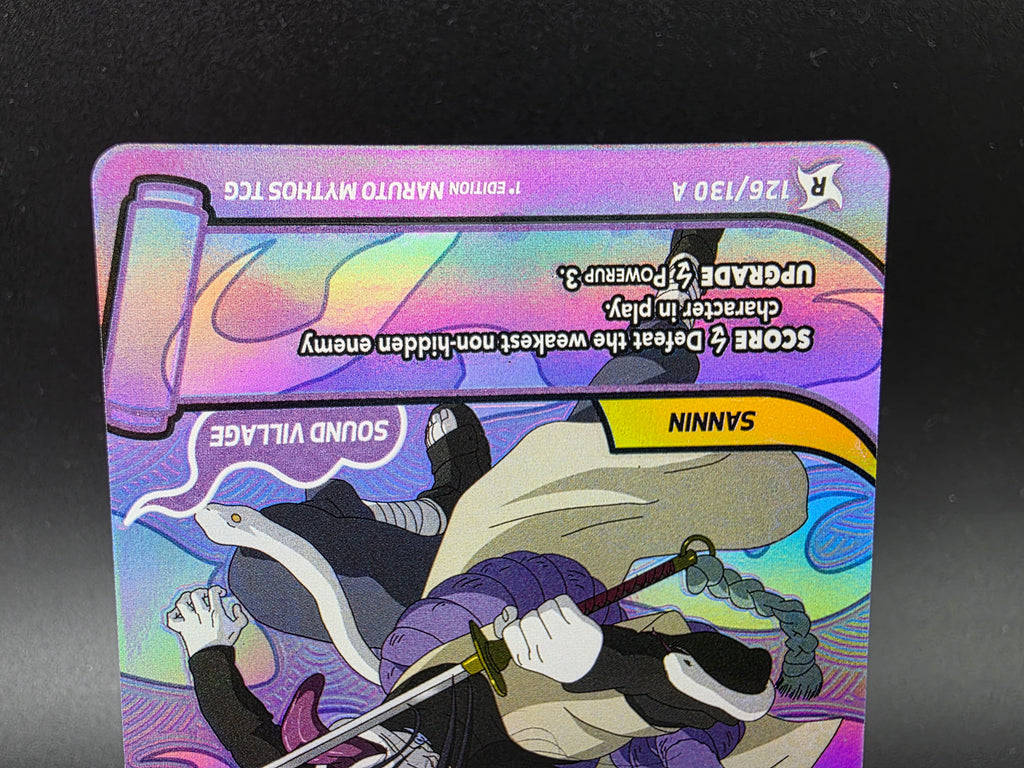 126/130A Orochimaru Alternative Art - Naruto Mythos TCG ENG 1st Edition