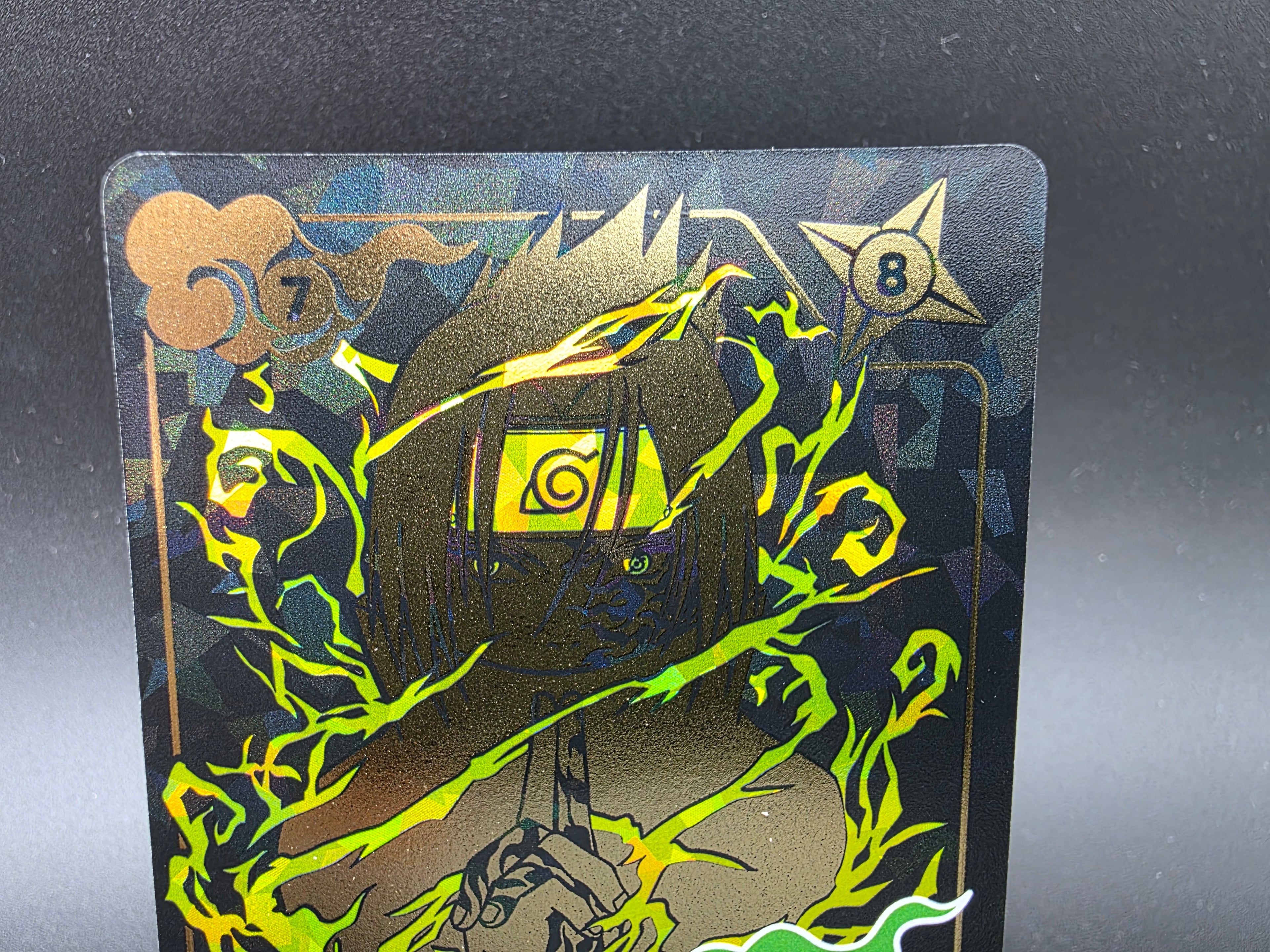 136/130 Sasuke Uchiha Secret Rare - Naruto Mythos TCG ENG 1st Edition