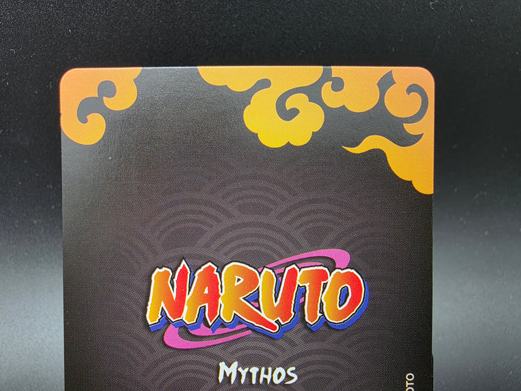 136/130 Sasuke Uchiha Secret Rare - Naruto Mythos TCG ENG 1st Edition