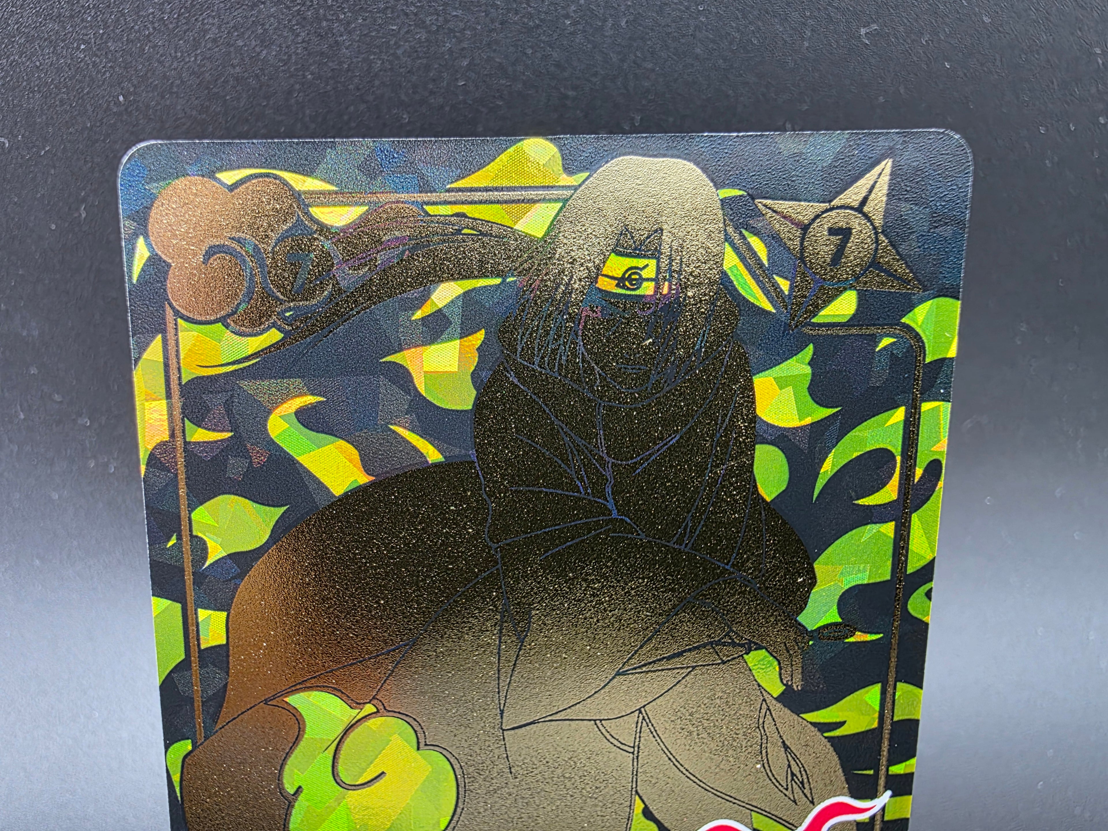 140/130 Itachi Uchiha Secret Rare - Naruto Mythos TCG ENG 1st Edition