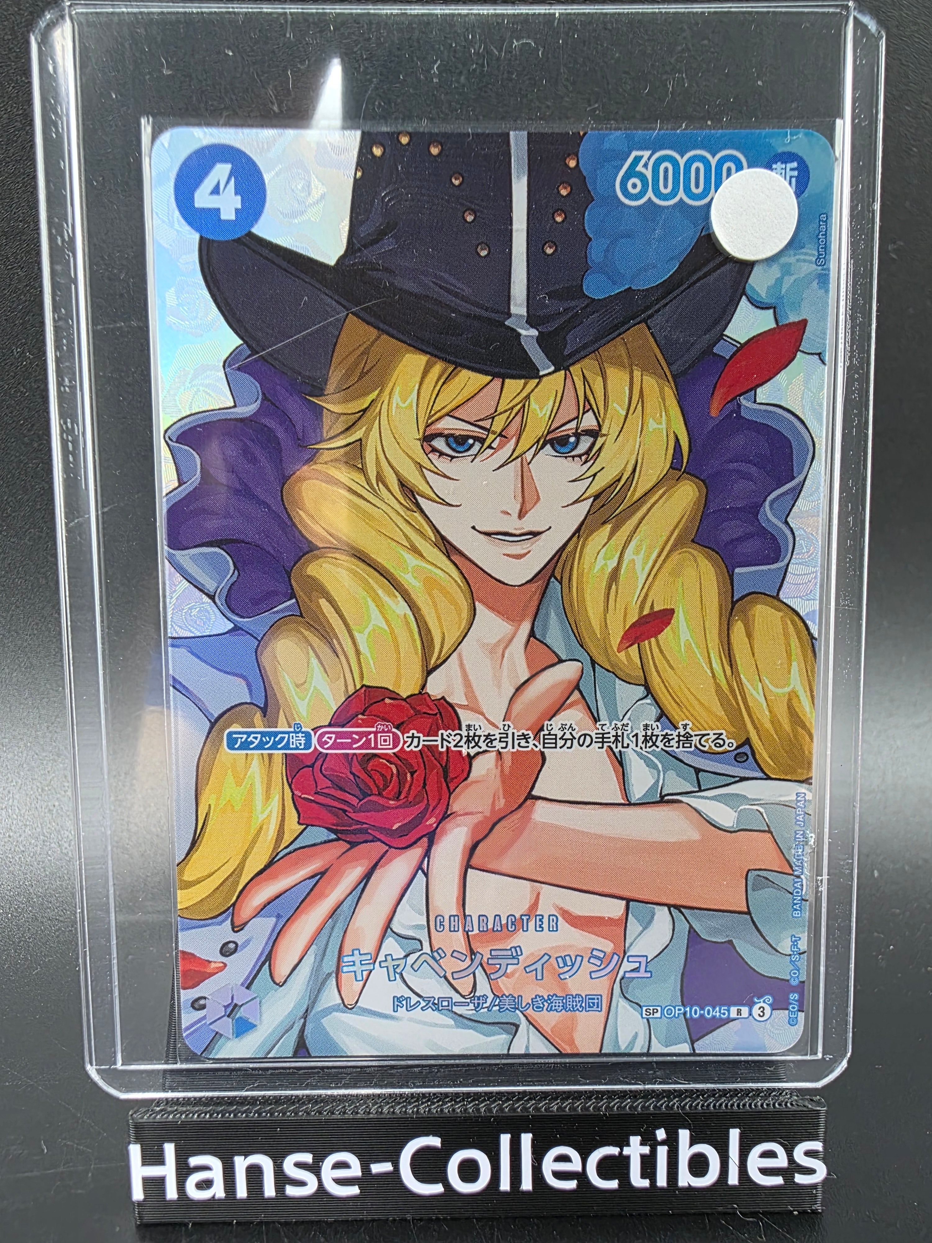 OP10-045 Cavendish Special Rare One Piece TCG JAP