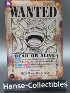 OP05-119 Money D. Luffy Wanted SP One Piece TCG JAP