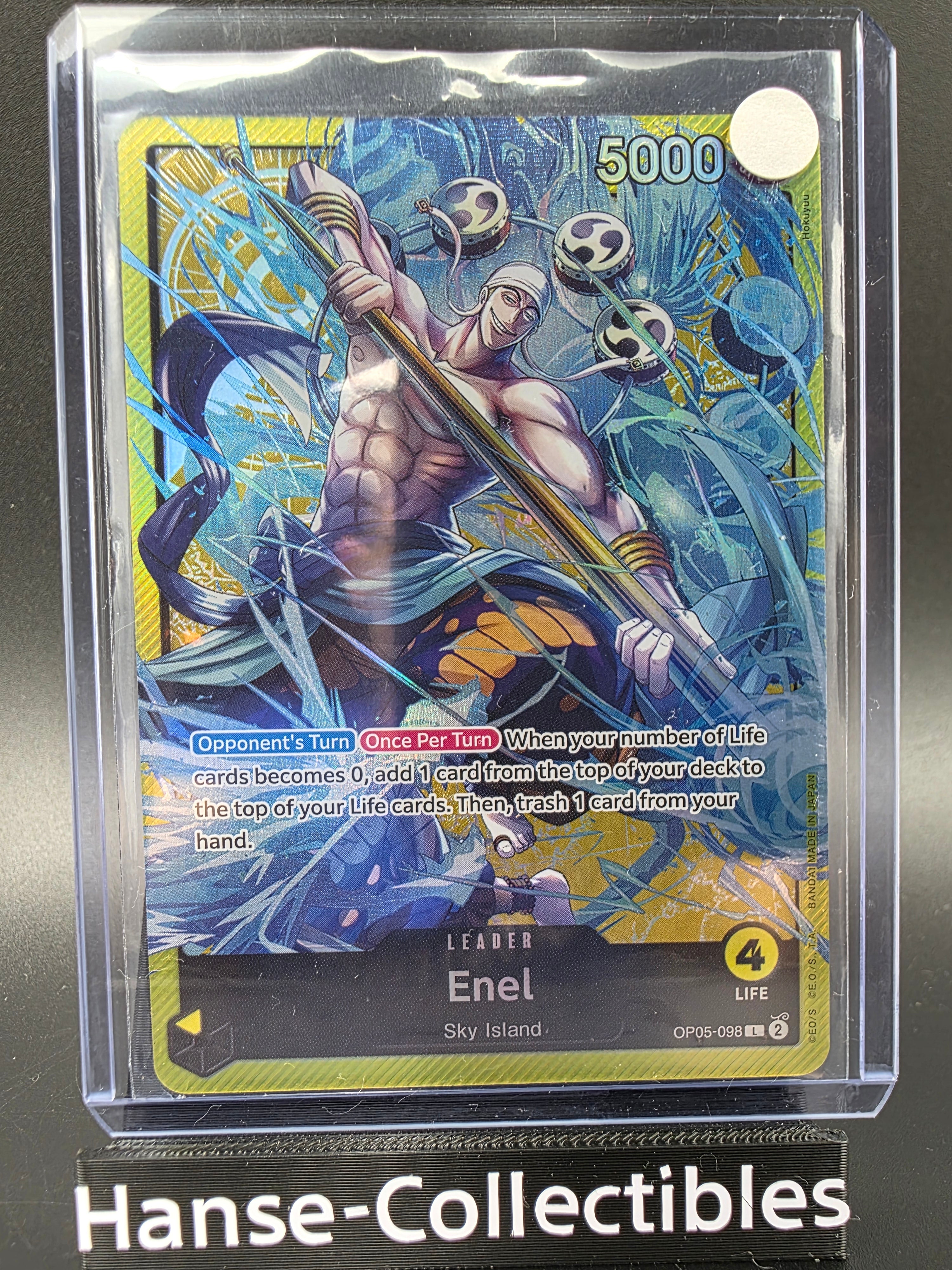 OP05-098 Enel Promo One Piece TCG ENG