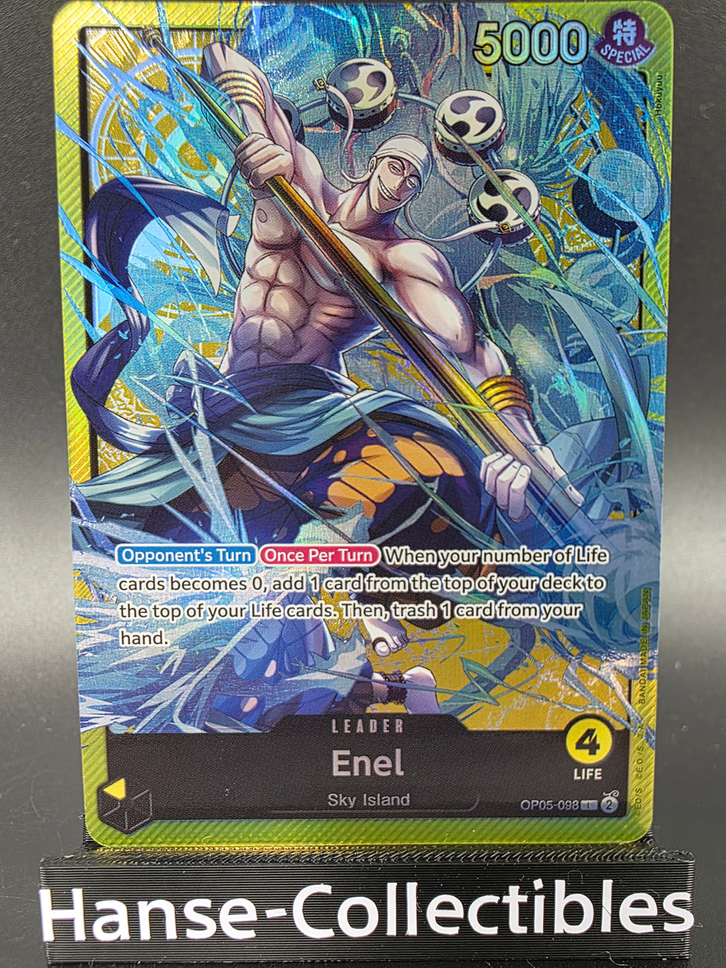 OP05-098 Enel Promo One Piece TCG ENG