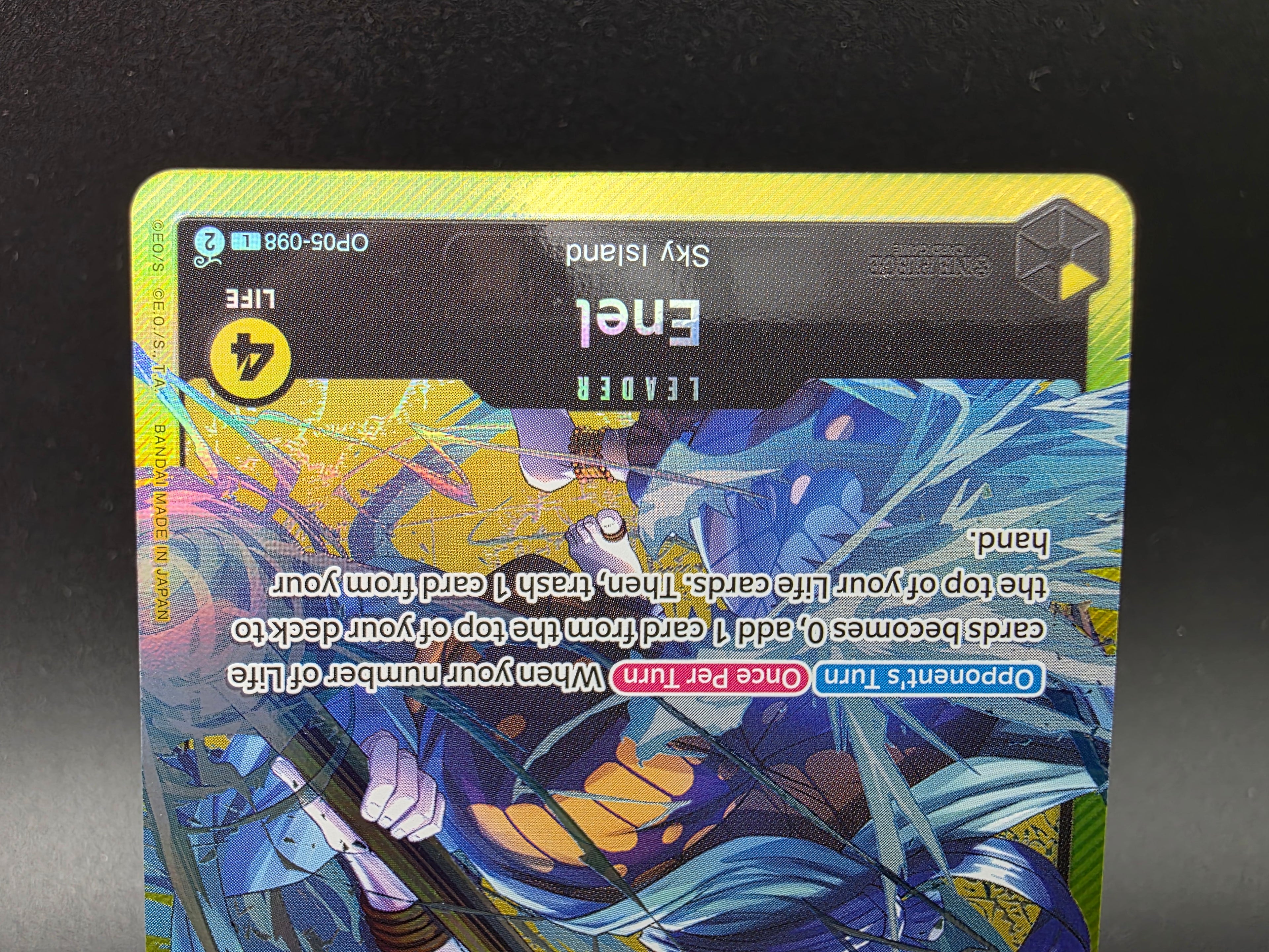 OP05-098 Enel Promo One Piece TCG ENG
