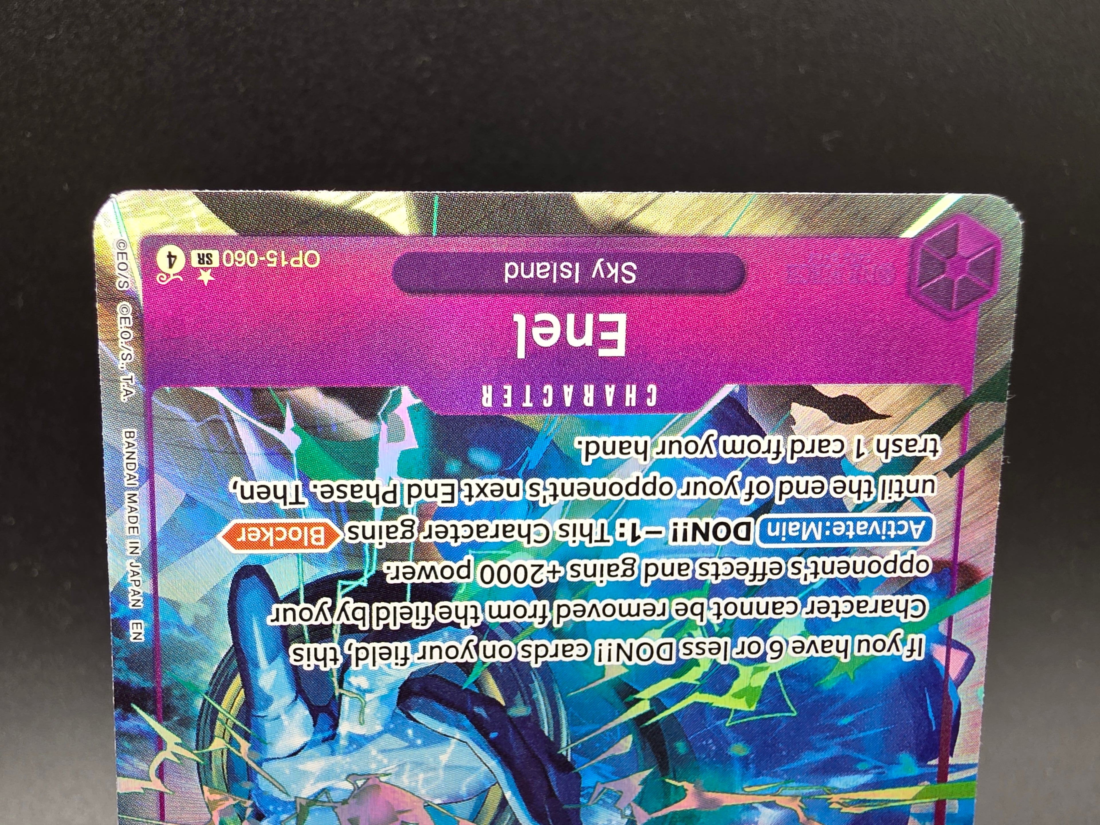 OP15-060 Enel V2 Alternative Art One Piece TCG ENG