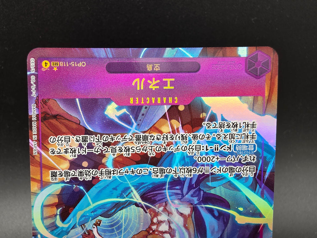 OP15-118 Enel Secret Rare V2 Alternative Art One Piece TCG JAP