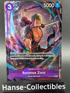 OP09-076 Roronoa Zoro V2 Alternative Art One Piece TCG ENG