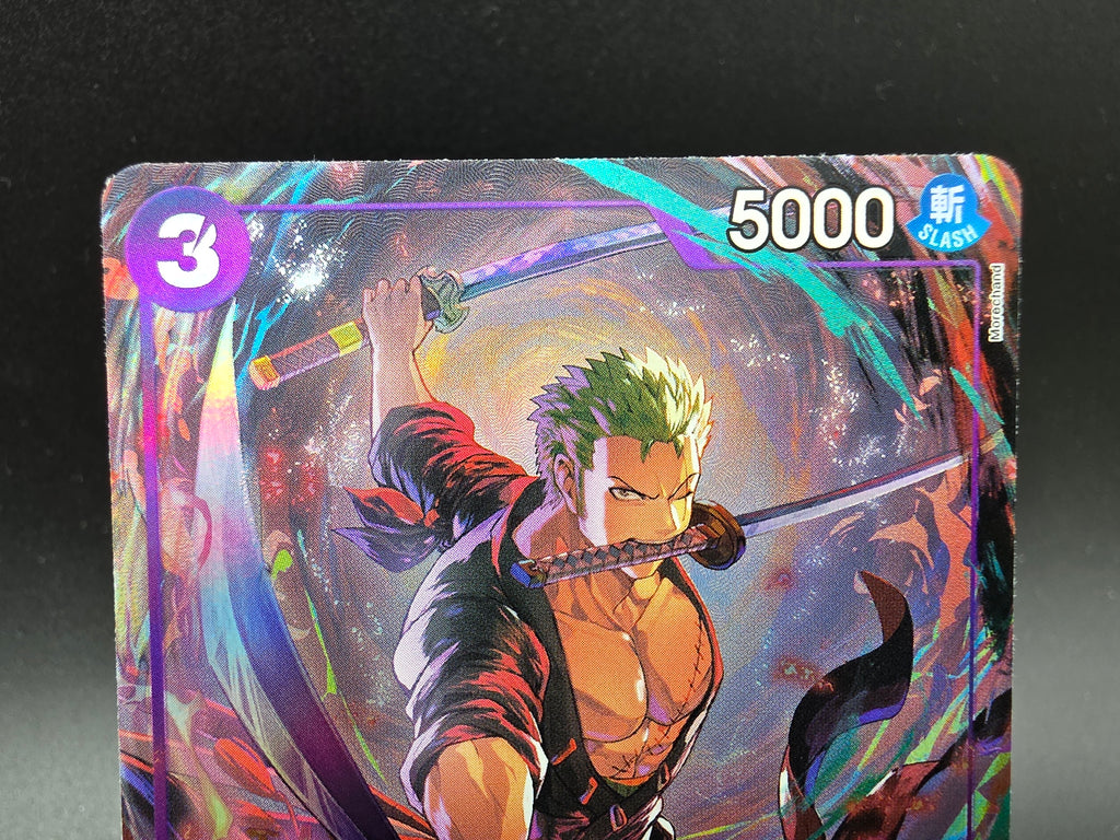 OP09-076 Roronoa Zoro V2 Alternative Art One Piece TCG ENG