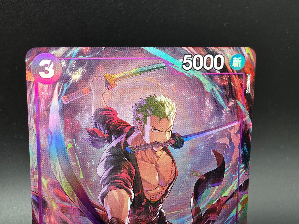 OP09-076 Roronoa Zoro V2 Alternative Art One Piece TCG JAP