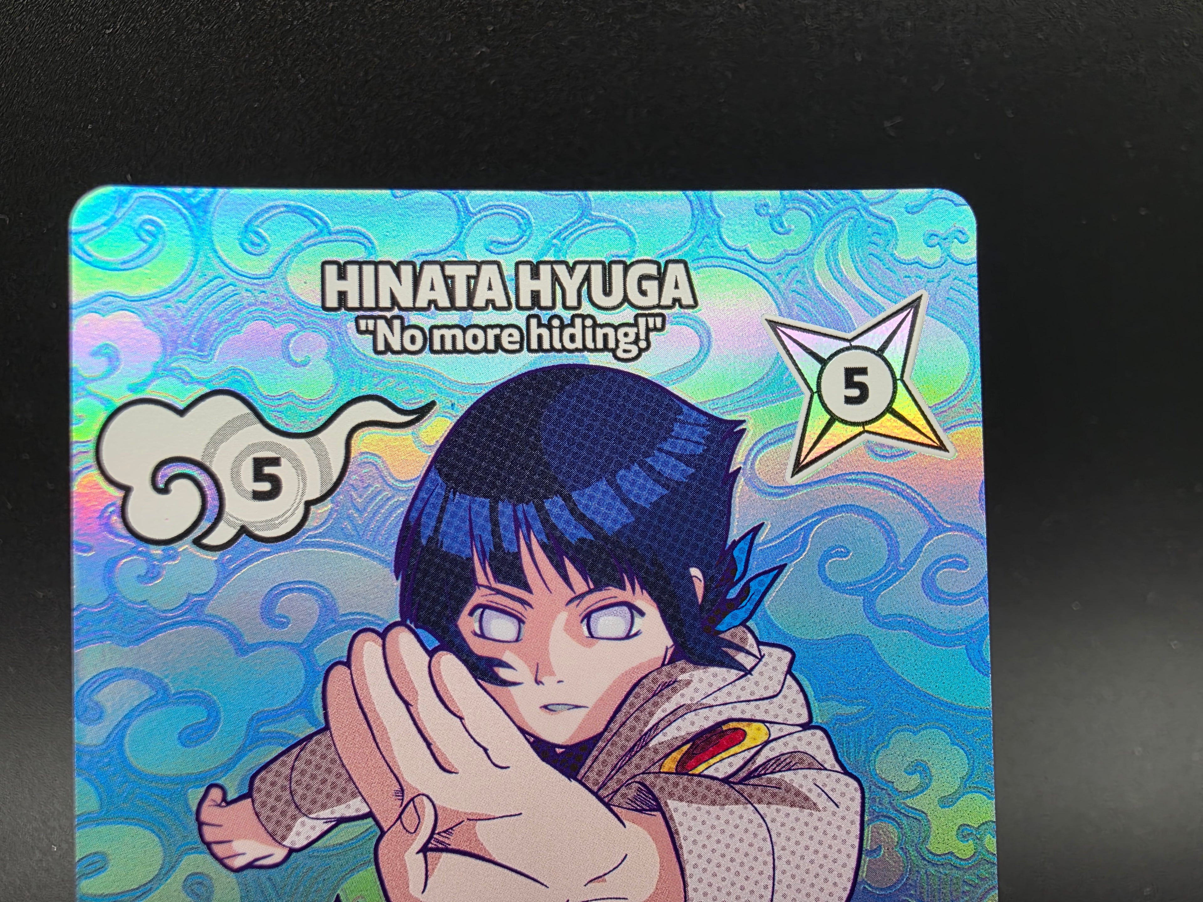 114/130A Hinata Hyuga Rare Alternative Art - Naruto Mythos TCG ENG 1st Edition