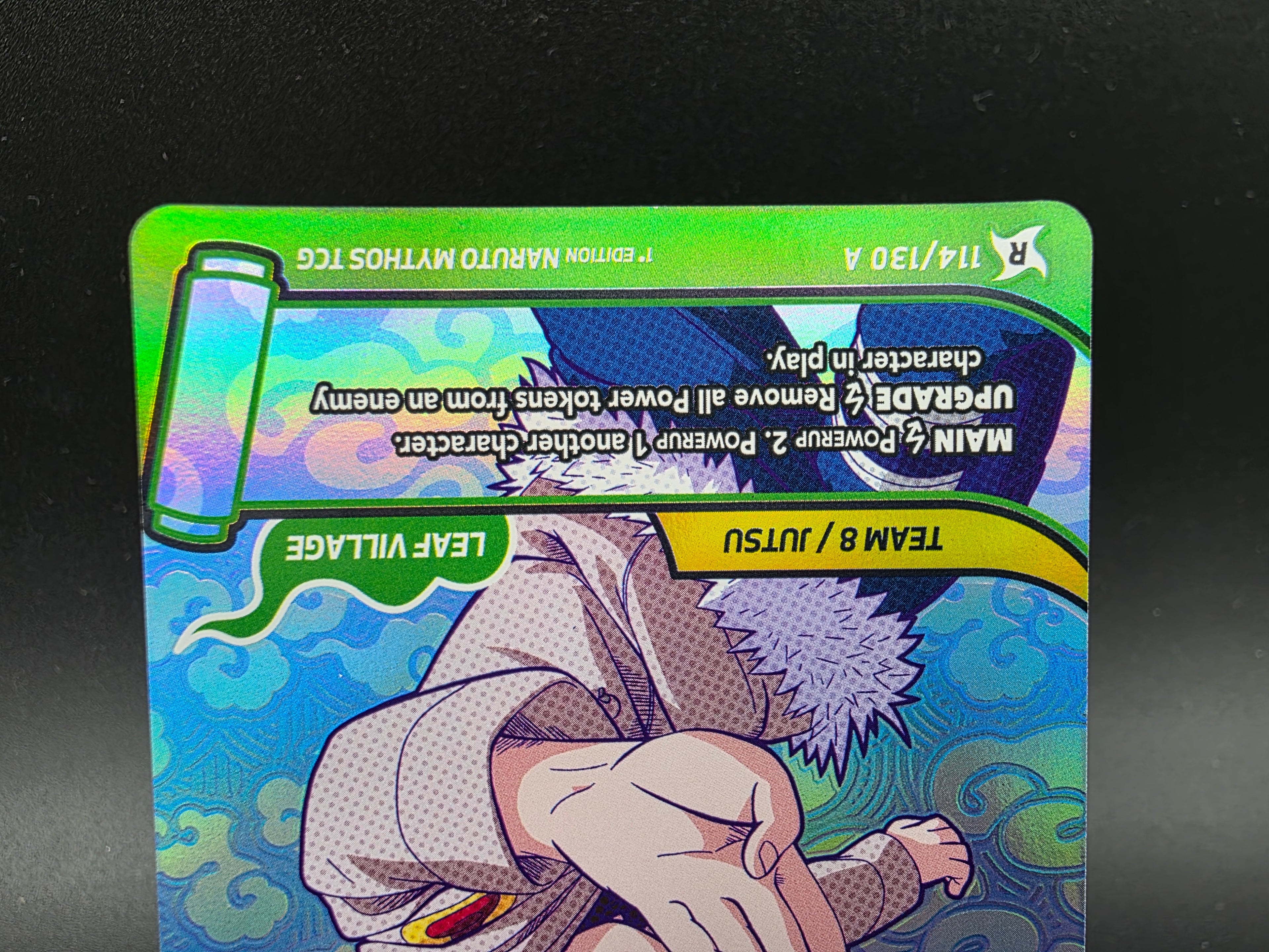 114/130A Hinata Hyuga Rare Alternative Art - Naruto Mythos TCG ENG 1st Edition