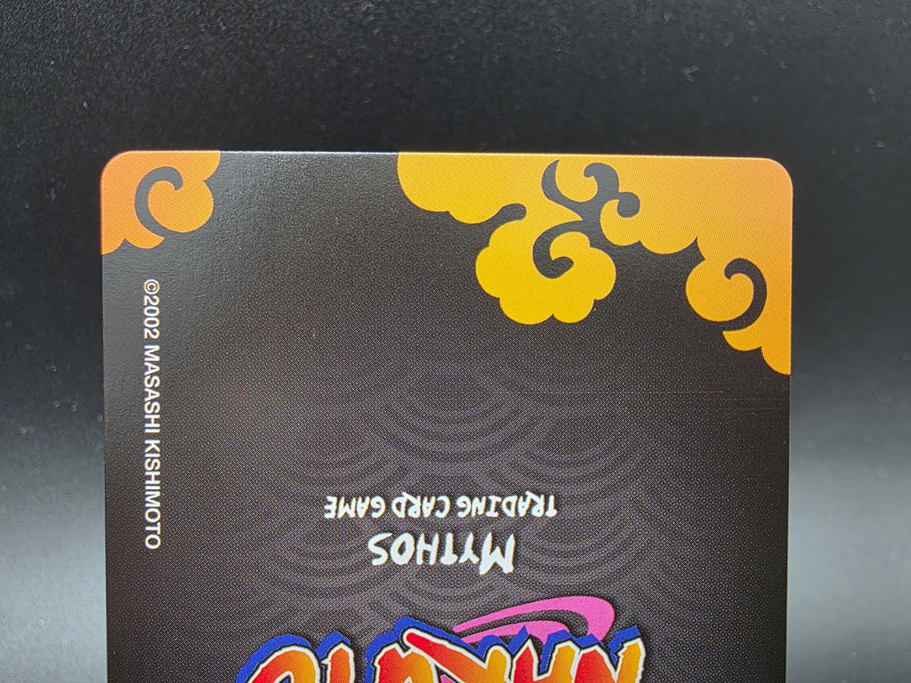 134/130 Secret Rare Nine-Tailed Fox - Naruto Mythos TCG ENG 1st Edition