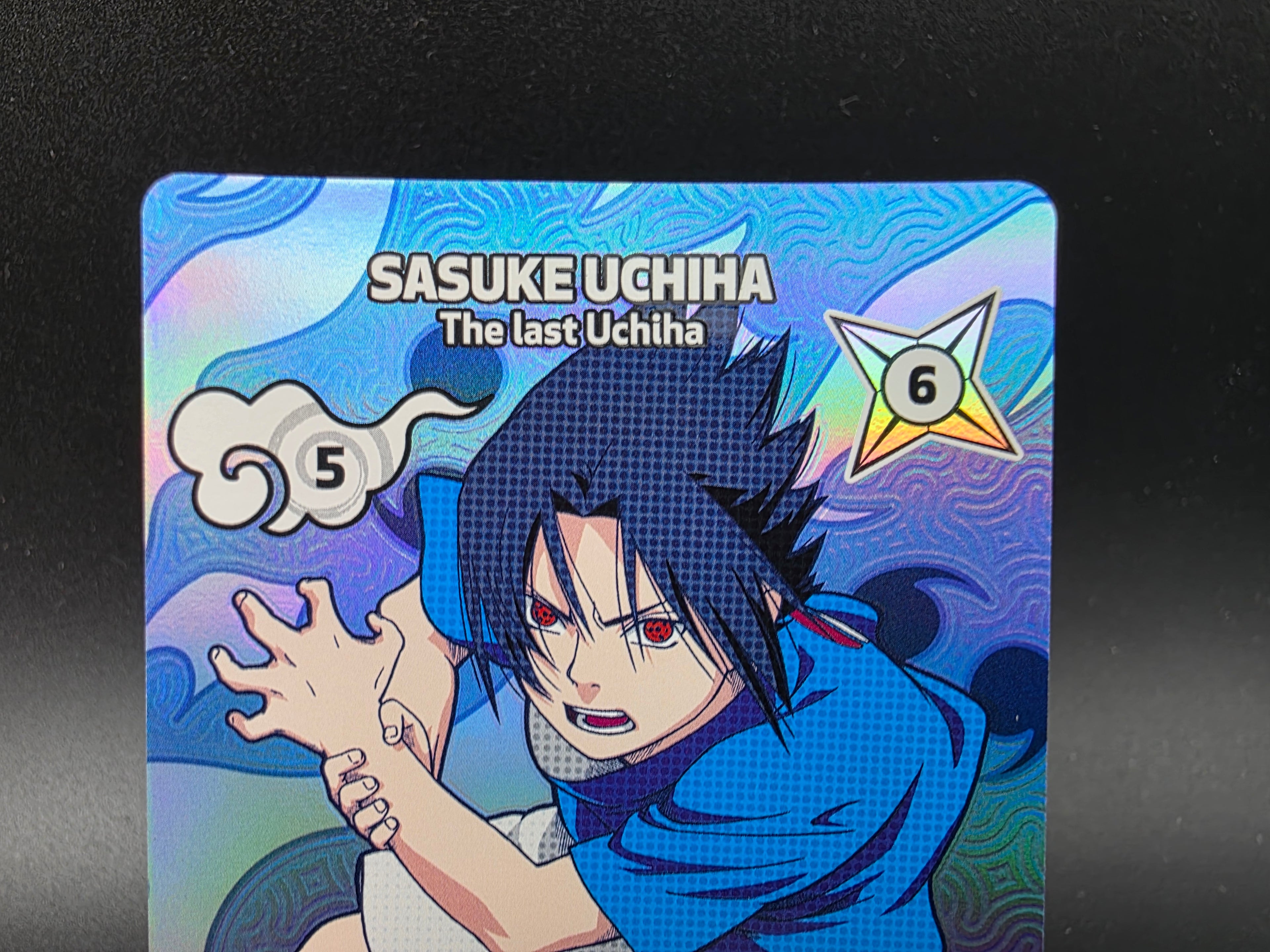 107/130A Sasuke Uchiha Rare Alternative Art - Naruto Mythos TCG ENG 1st Edition