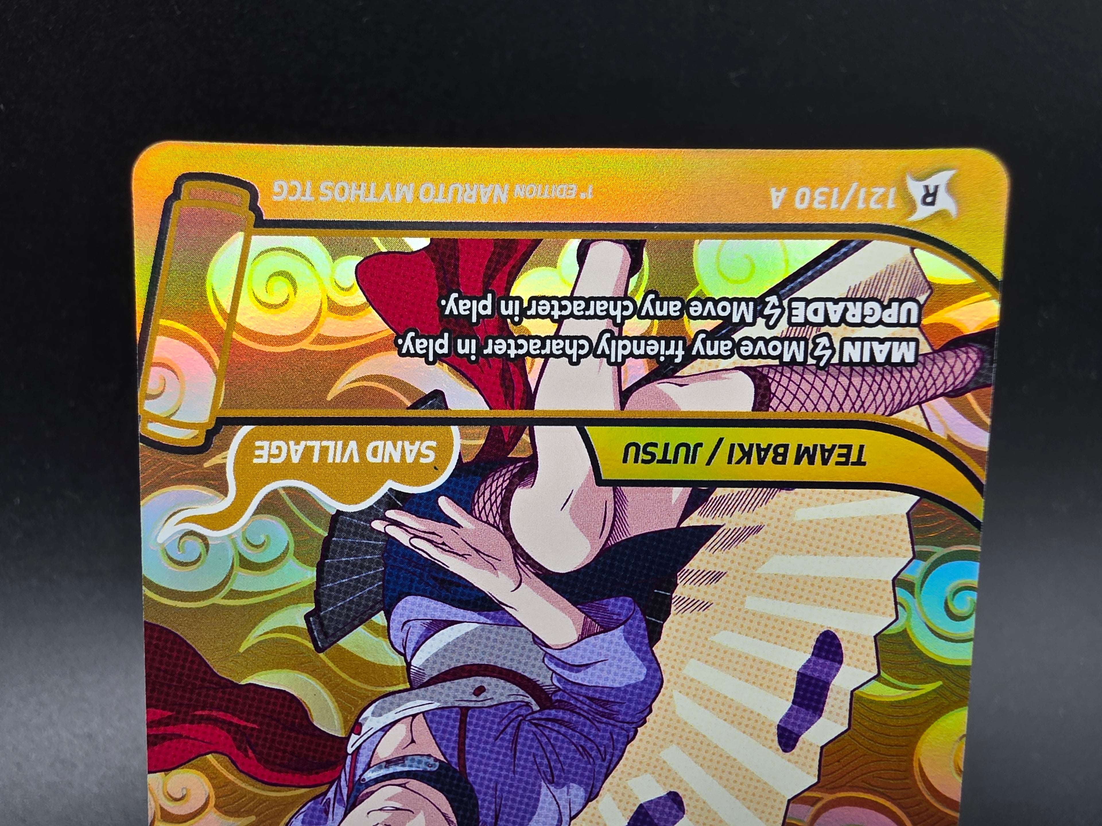 121/130A Temari Rare Alternative Art - Naruto Mythos TCG ENG 1st Edition