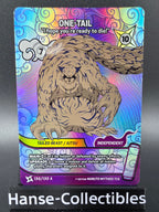 130/130A One-Tail Rare Alternative Art - Naruto Mythos TCG ENG 1st Edition