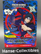 128/130A Itachi Uchiha Rare Alternative Art - Naruto Mythos TCG ENG 1st Edition