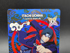 128/130A Itachi Uchiha Rare Alternative Art - Naruto Mythos TCG ENG 1st Edition