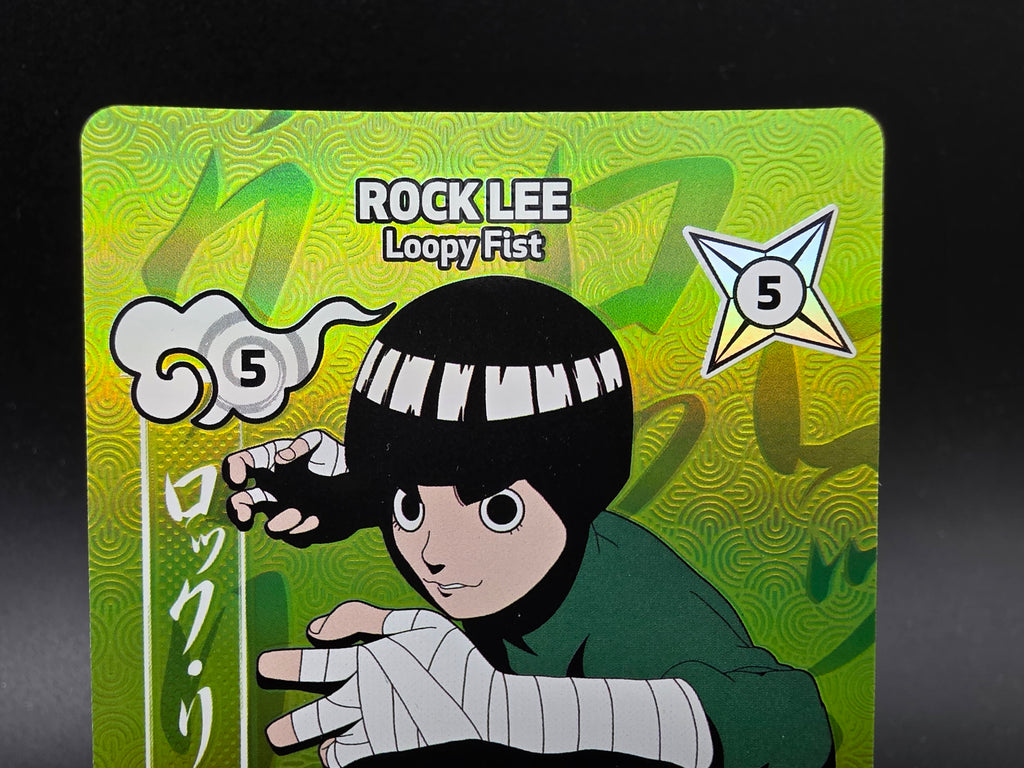 117/130 Rock Lee Promo Alternative Art - Naruto Mythos TCG ENG 1st Edition