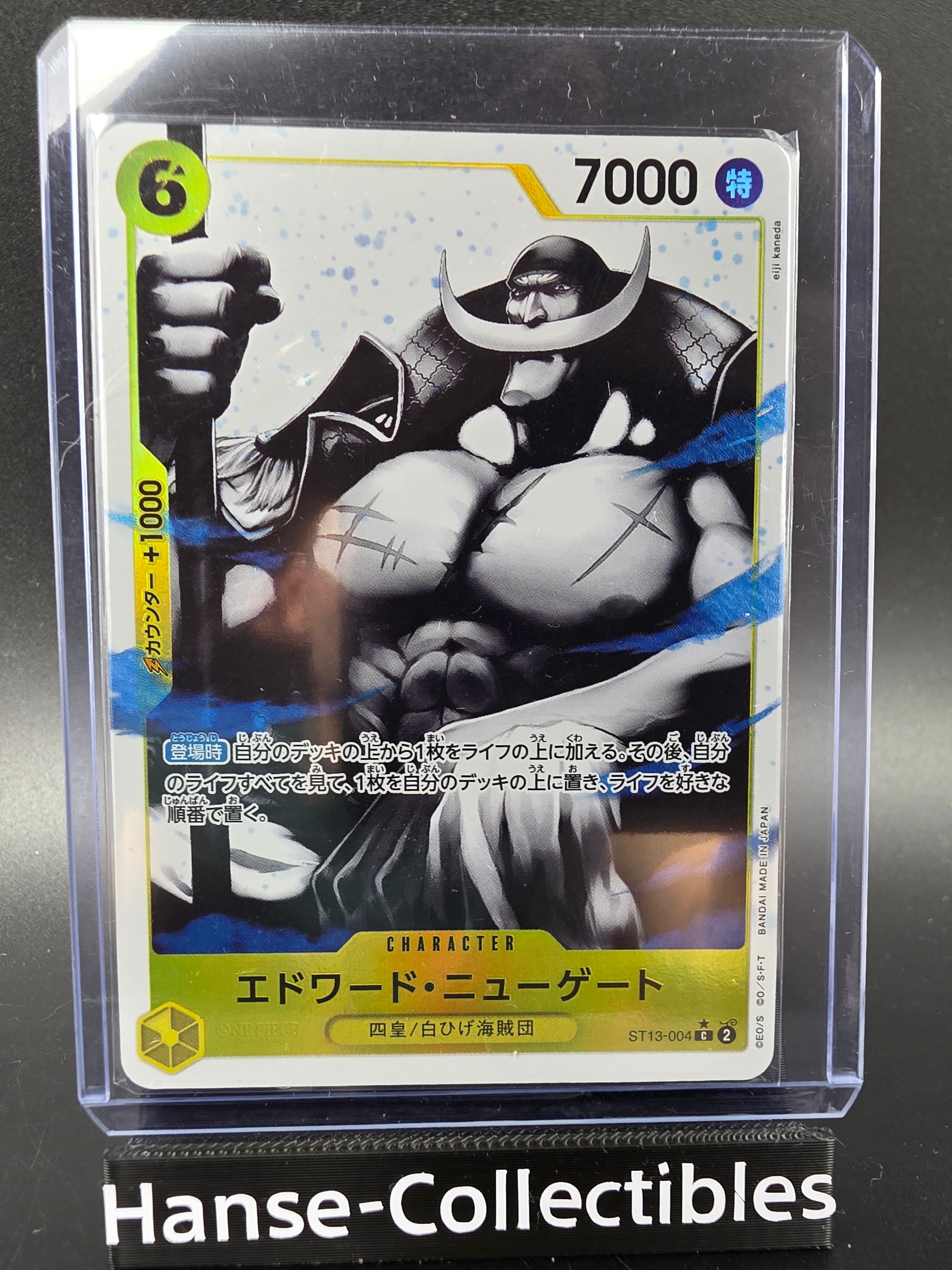 ST13-004 Edward Newgate V2 Alternative Art One Piece TCG JAP