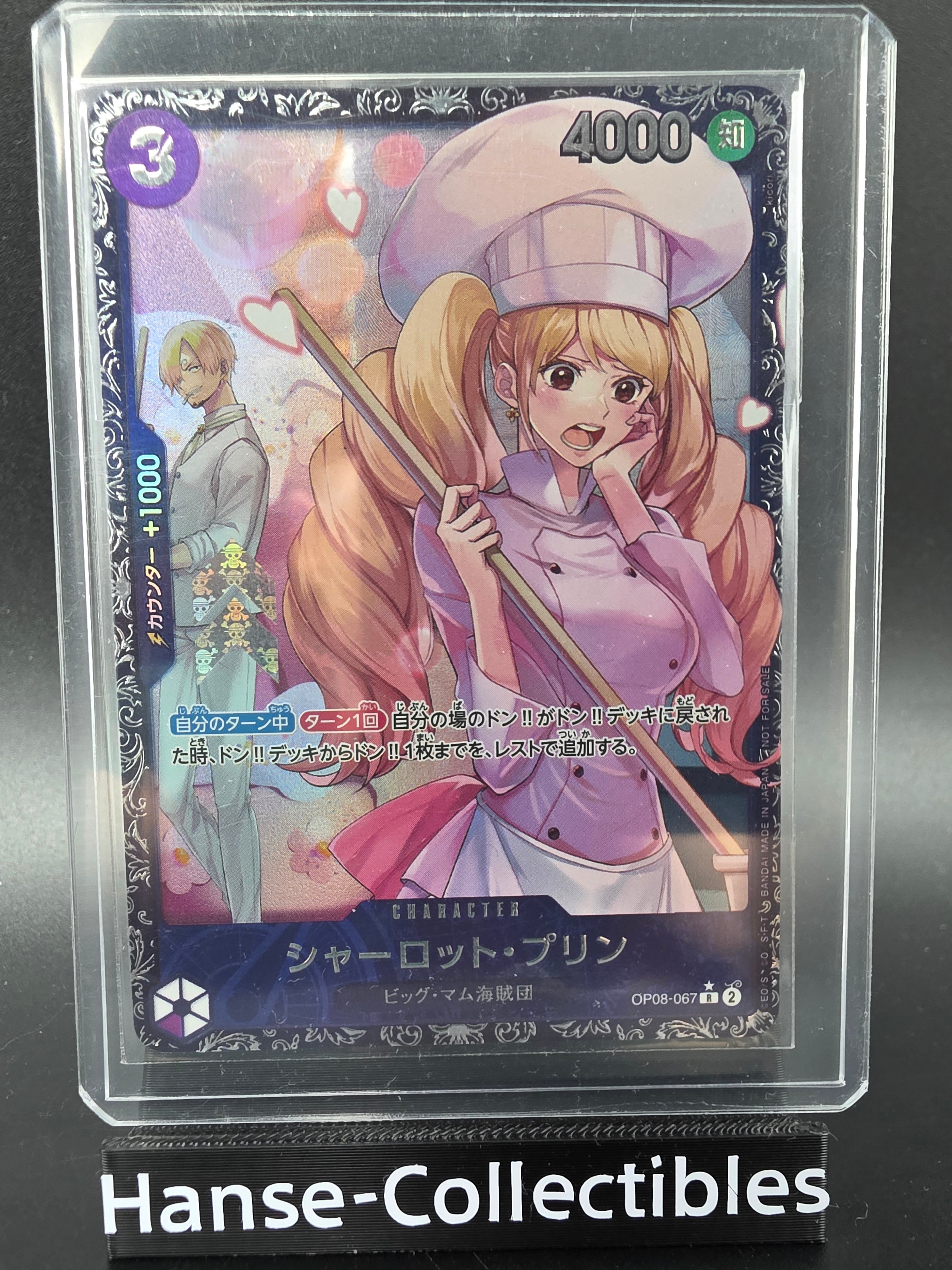 OP08-067 Charlotte Pudding Special Tournament Promo One Piece TCG JAP