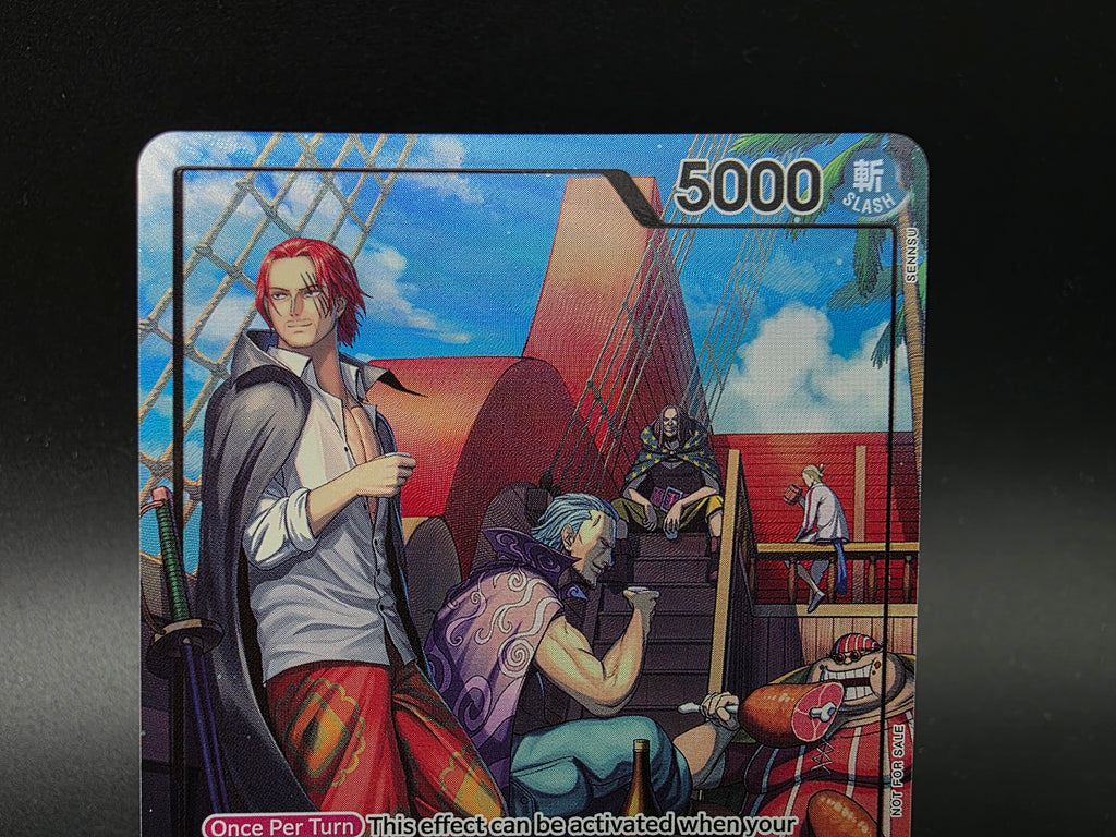 OP09-001 Shanks PSA Promo One Piece TCG ENG