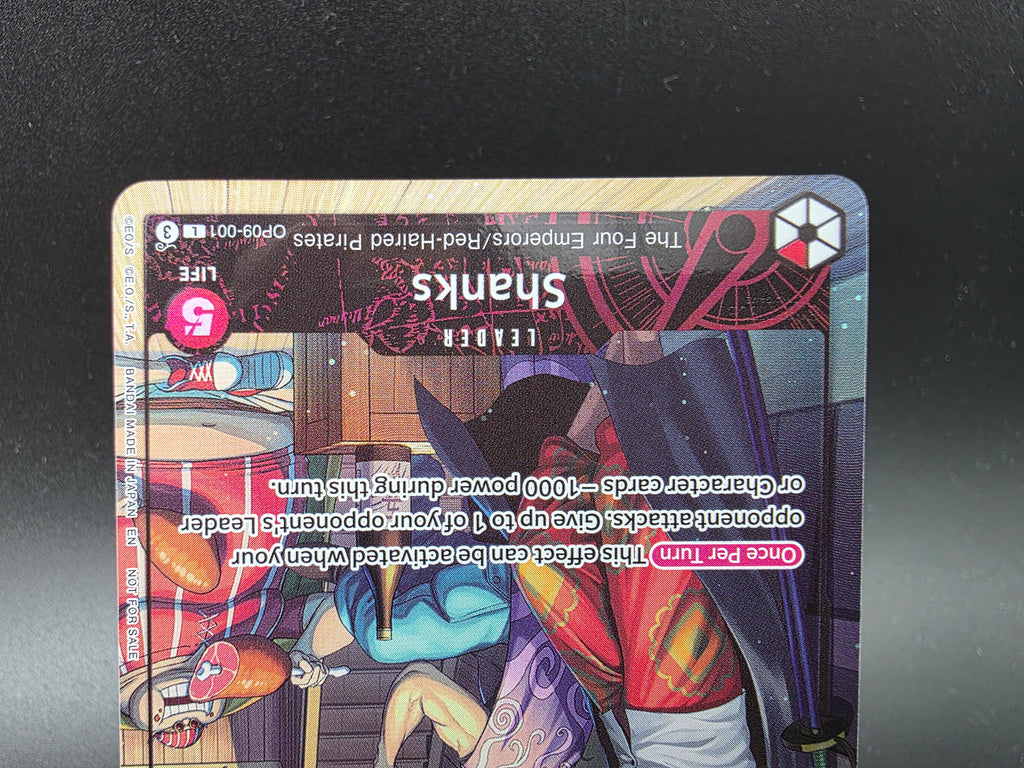 OP09-001 Shanks PSA Promo One Piece TCG ENG