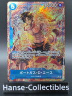 OP08-052 Portgas D. Ace V2 Alternative Art One Piece TCG JAP