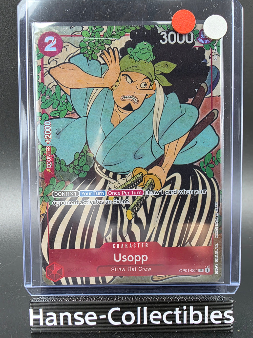 OP01-004 Usopp Anniversary Promo One Piece TCG ENG