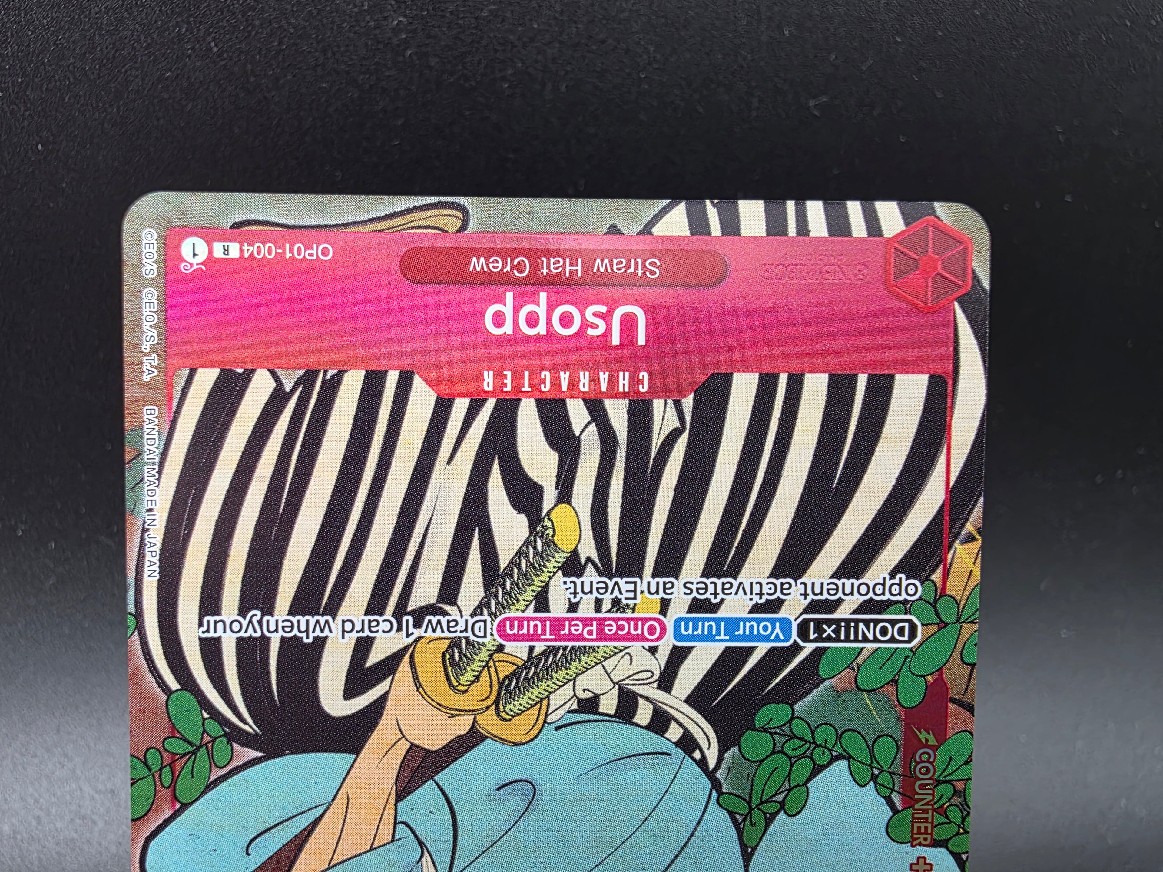 OP01-004 Usopp Anniversary Promo One Piece TCG ENG