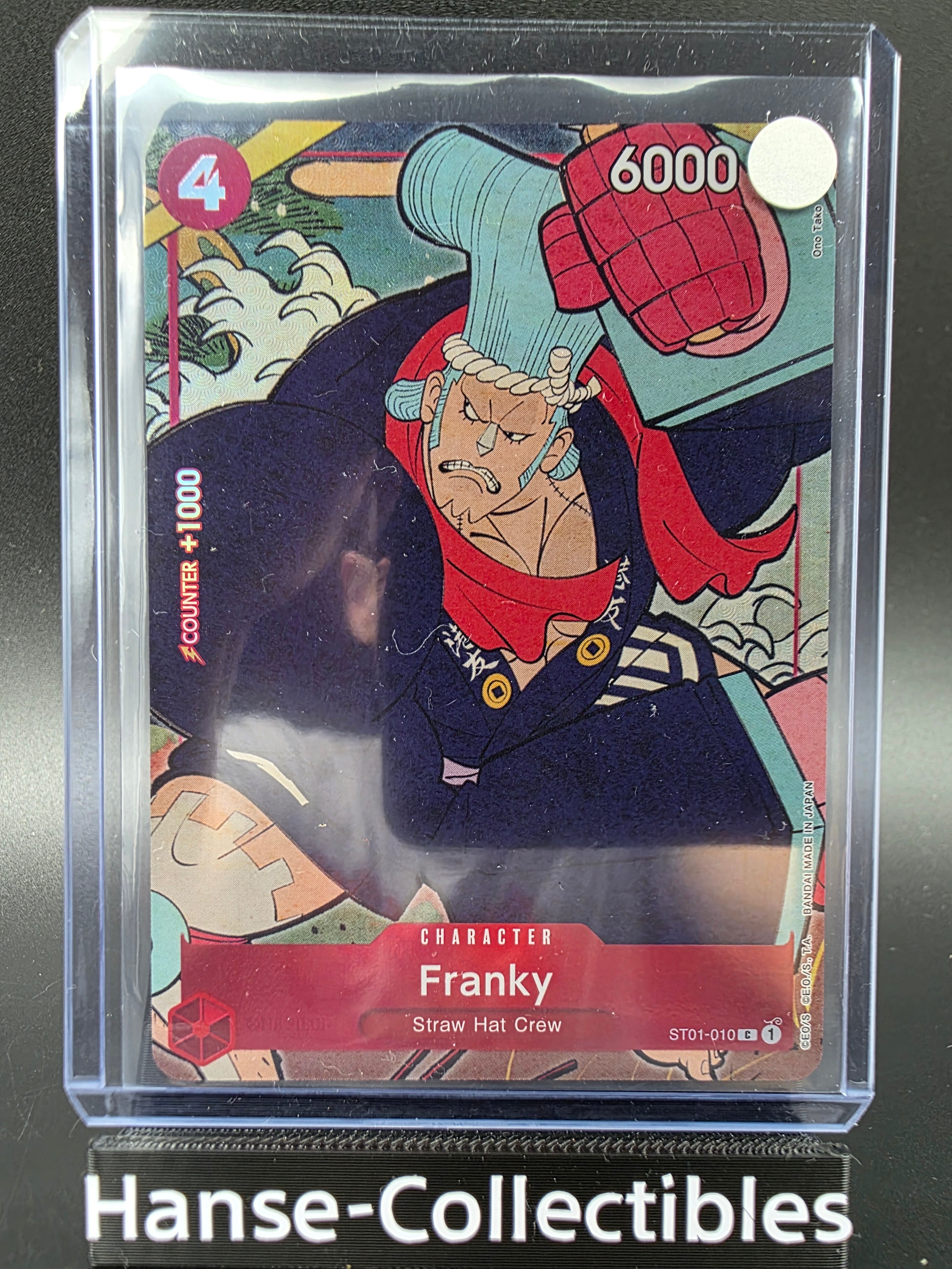 ST01-010 Franky Anniversary Promo One Piece TCG ENG